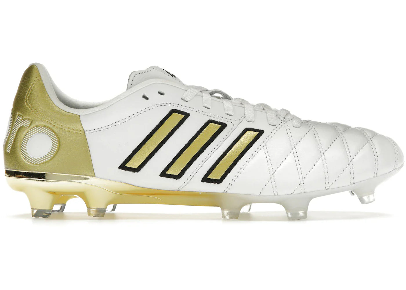 adidas 11Pro FG Toni Kroos Cloud White Core Black Gold Metallic - view 2
