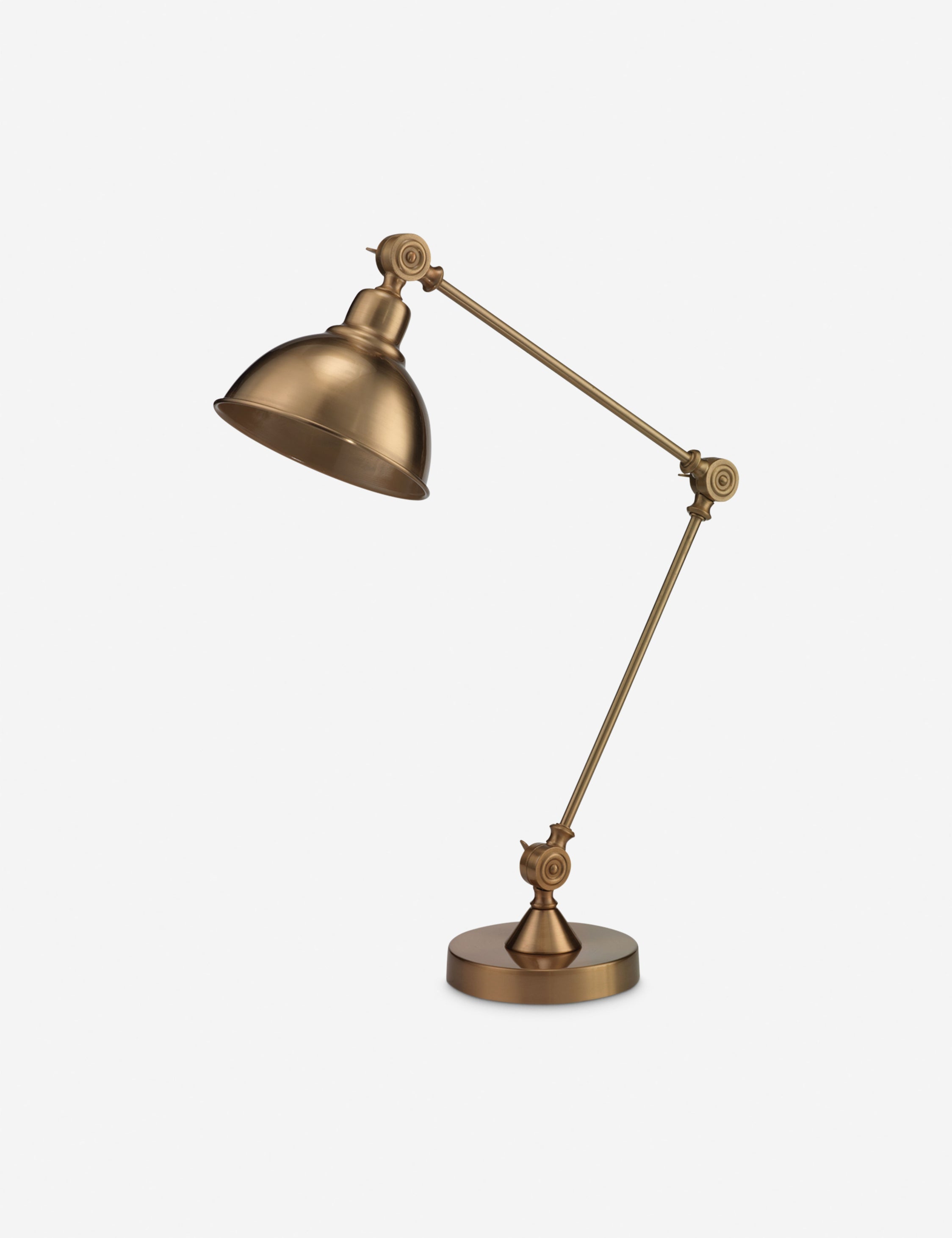 Lulu and Georgia Fallan Desk Table Lamp – Antique Brass