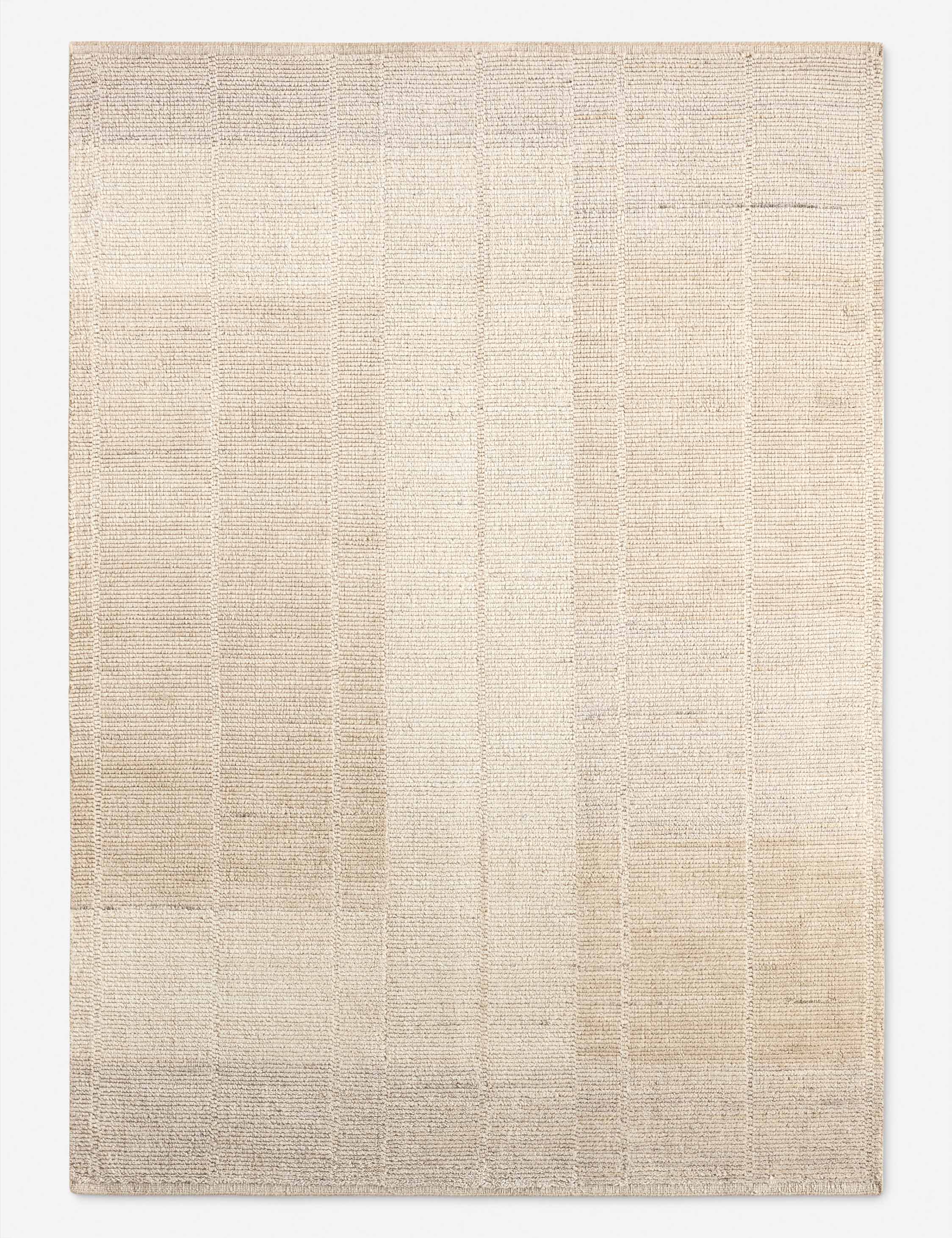 Lulu and Georgia Bardot Handwoven Wool Rug – Tan and Beige