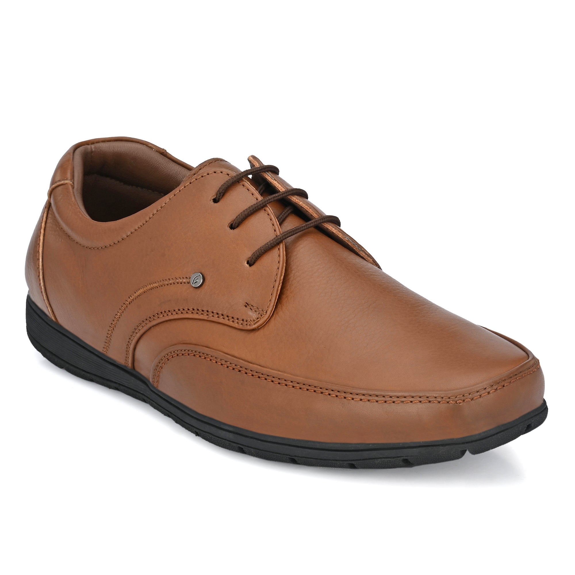 egoss-shoes Egoss Casual Derby Lace Up Leather Shoes For Men - view 16