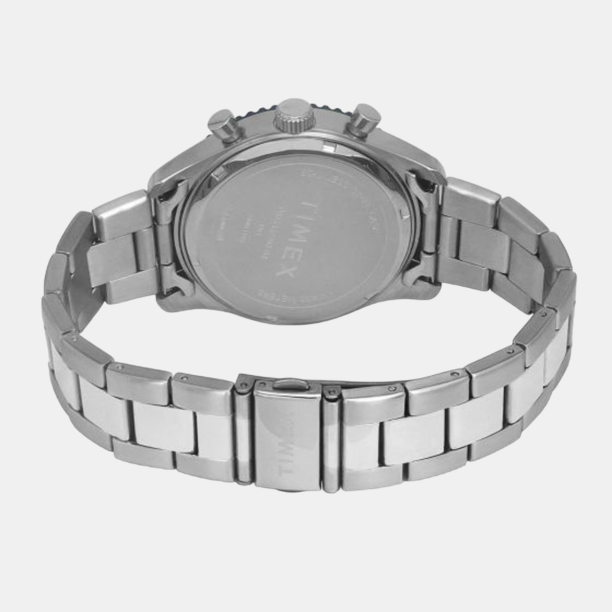 Timex E Class Men Quartz Blue Dial Chronograph Stainless Steel Watch TWEG22203 - view 2
