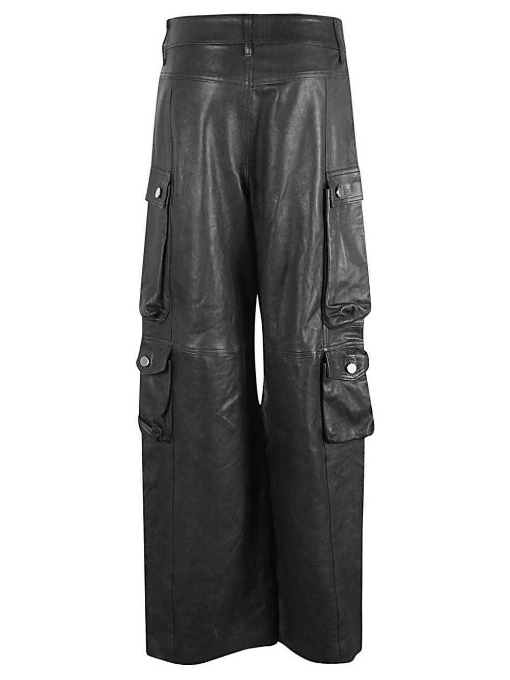 Fermas.Club Leather cargo pants - view 2