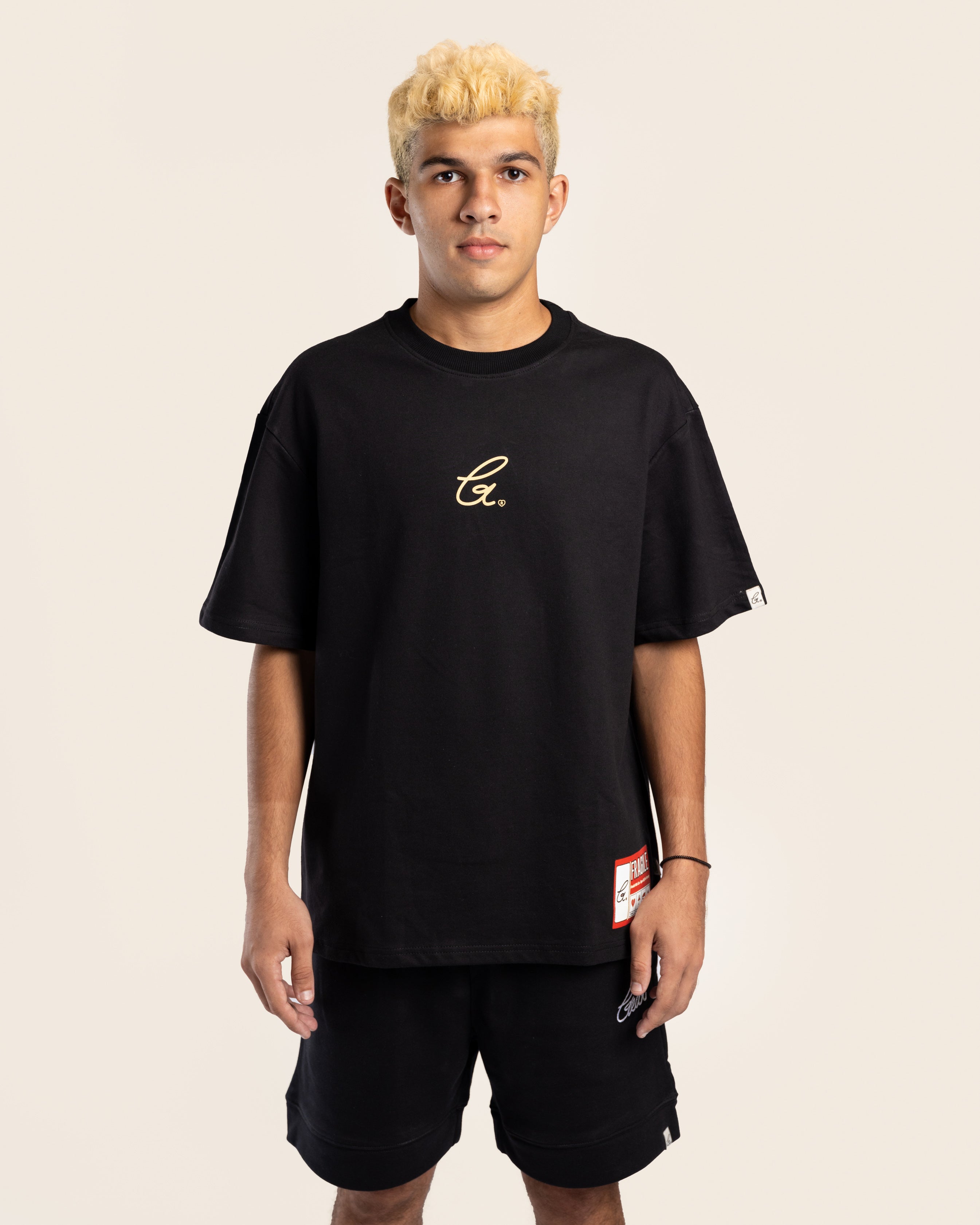 MNST GEAR Fragile Tee 'grief' – Black