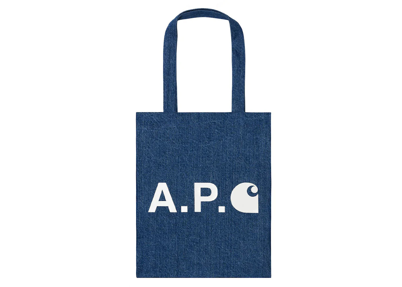 P c carhartt – A.P.C. Carhartt Tote Bag Indigo