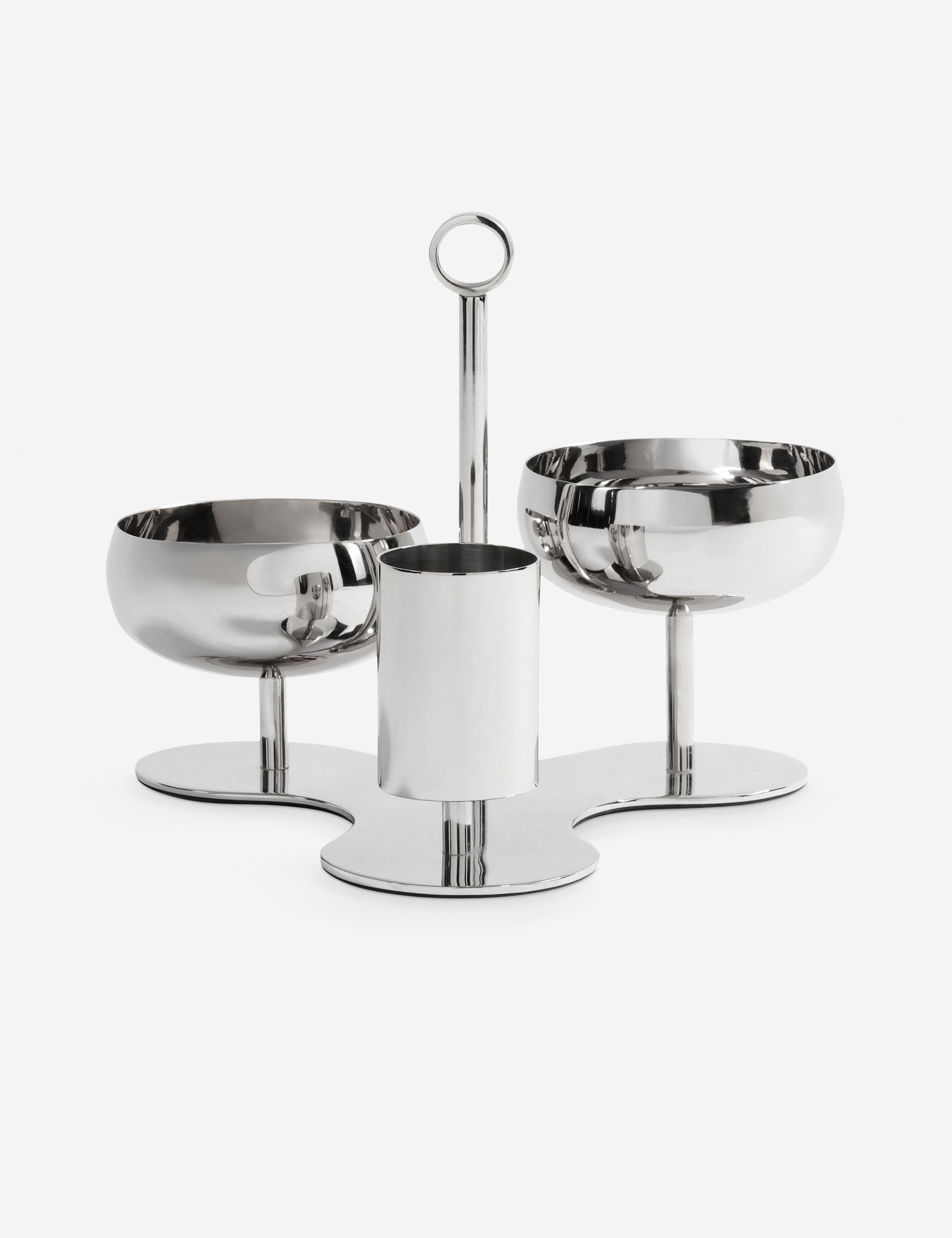 Lulu and Georgia Pureza Condiment Set – Silver