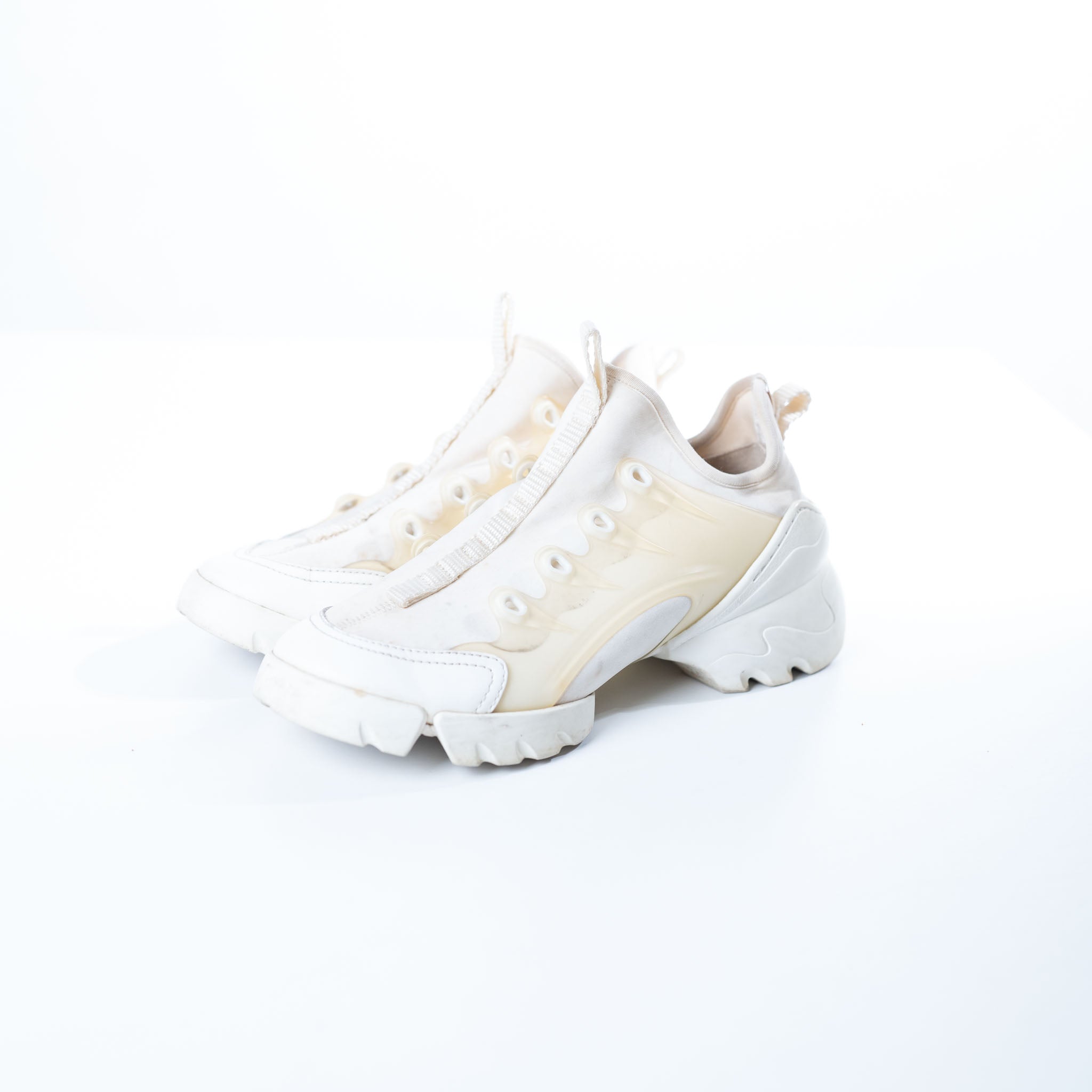 Dior D-Connect White Sneaker - view 2