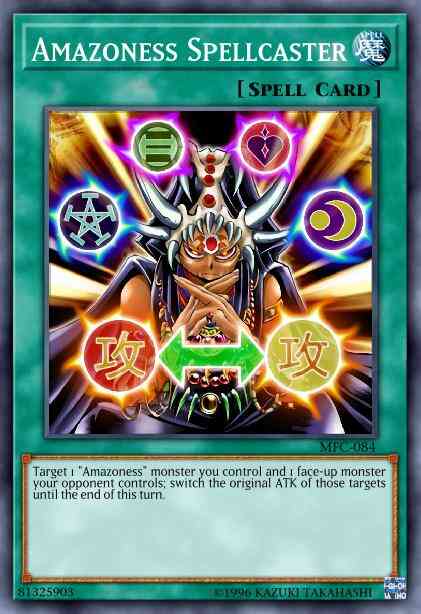 Yu-Gi-Oh! Amazoness Spellcaster - LCJW-EN100 - Common - 1st Edition