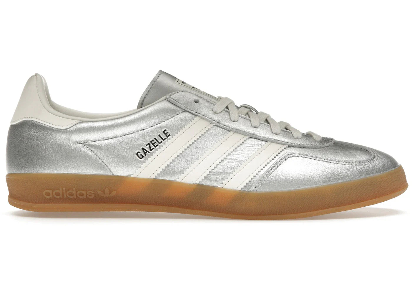 Adidas Gazelle Indoor Silver Metallic Core White