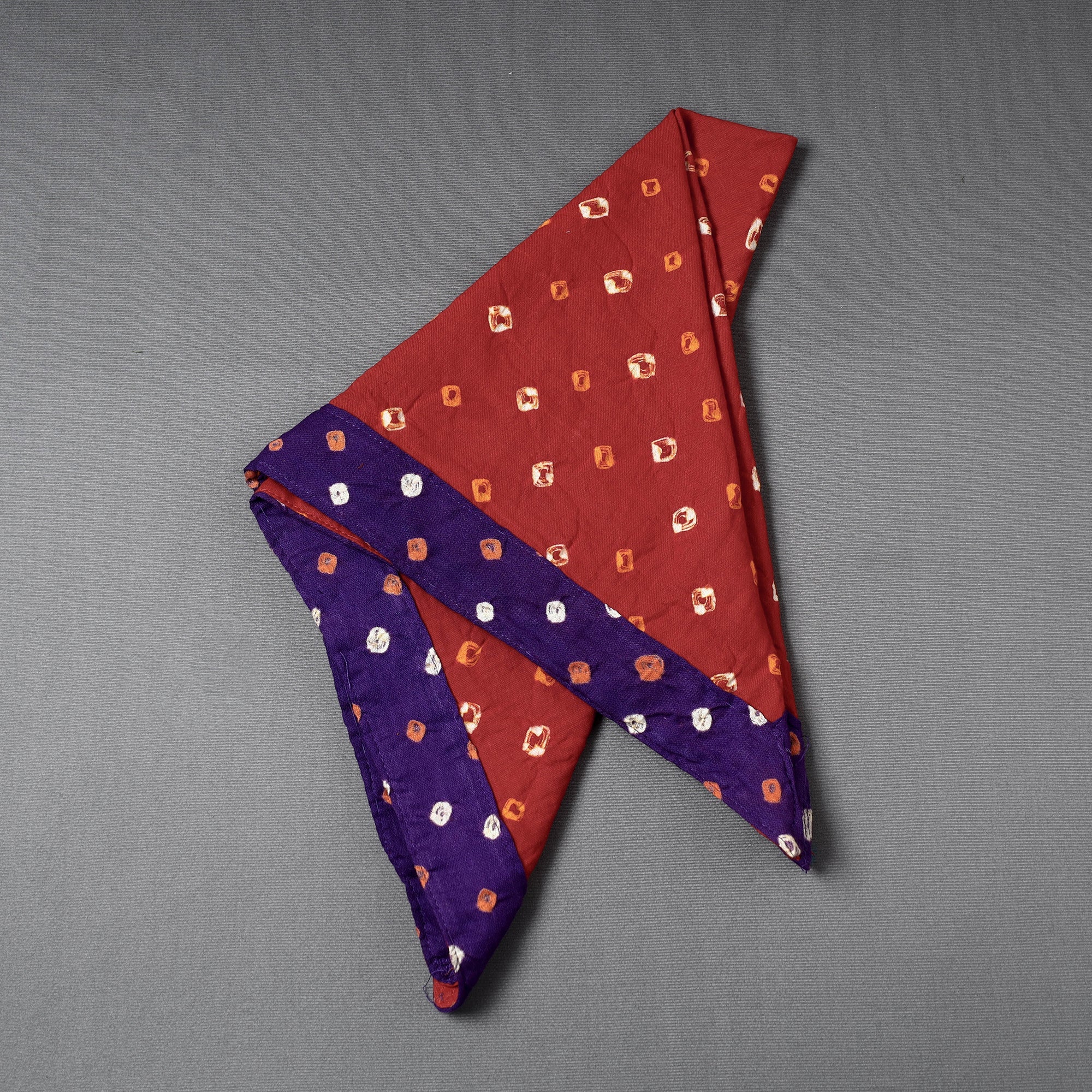 NOORI BAZAR Bandhani Tie-Dye Cotton Bandana