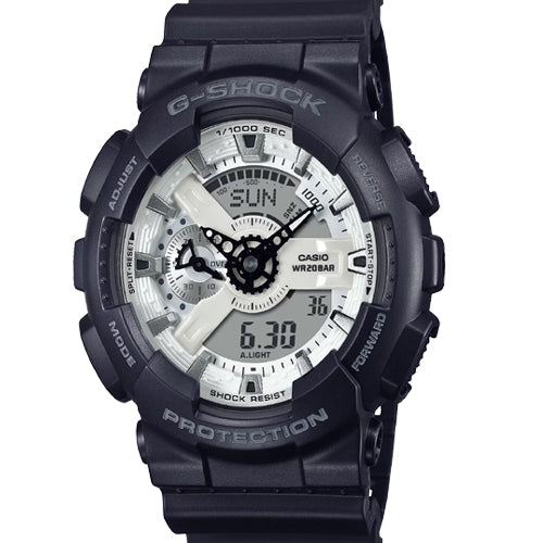Casio G-Shock White Dial Men 51.2mm G1636 GA-110WD-1A