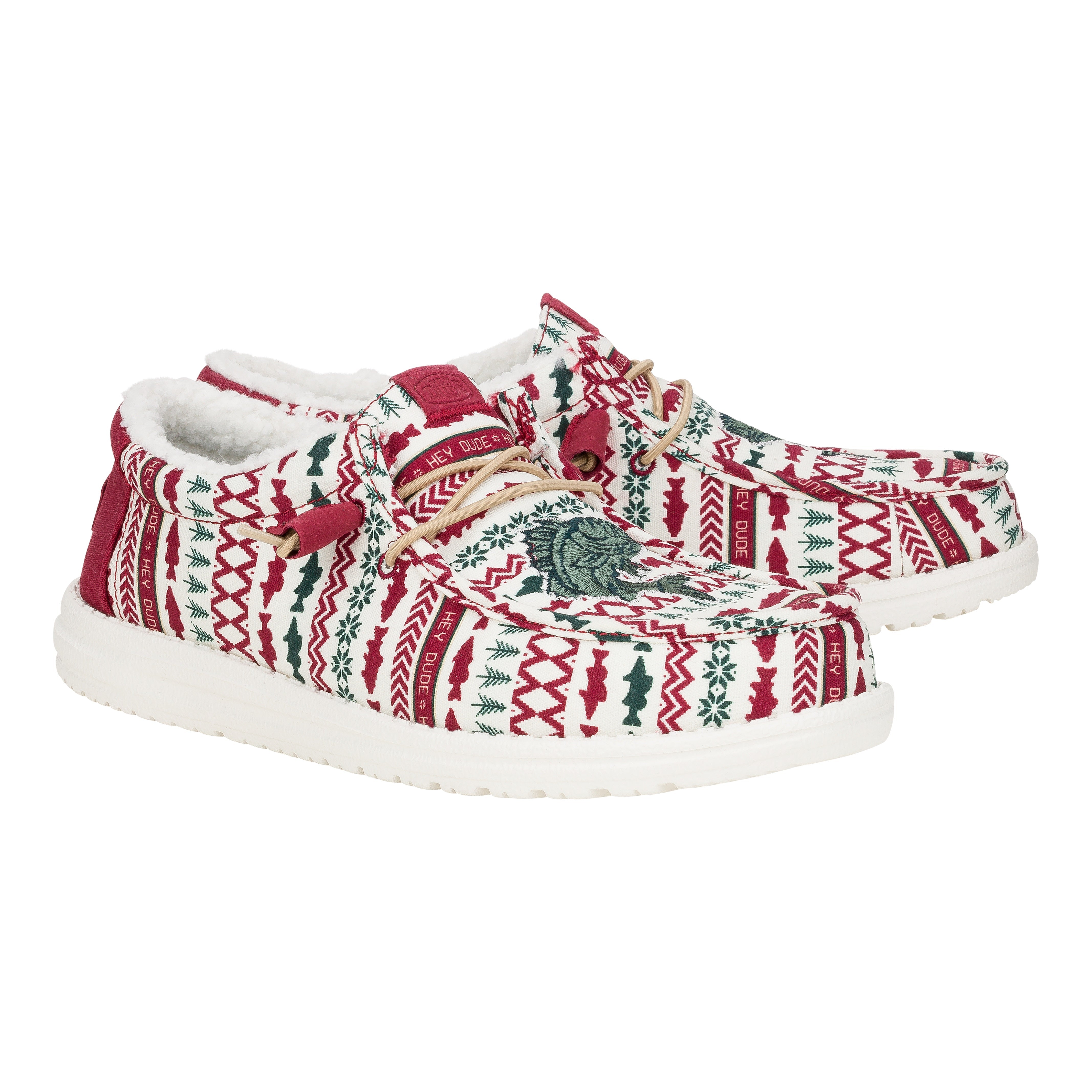 HEYDUDE shoes Wally Merry Fishmas Sweater - Multi/Red - view 2