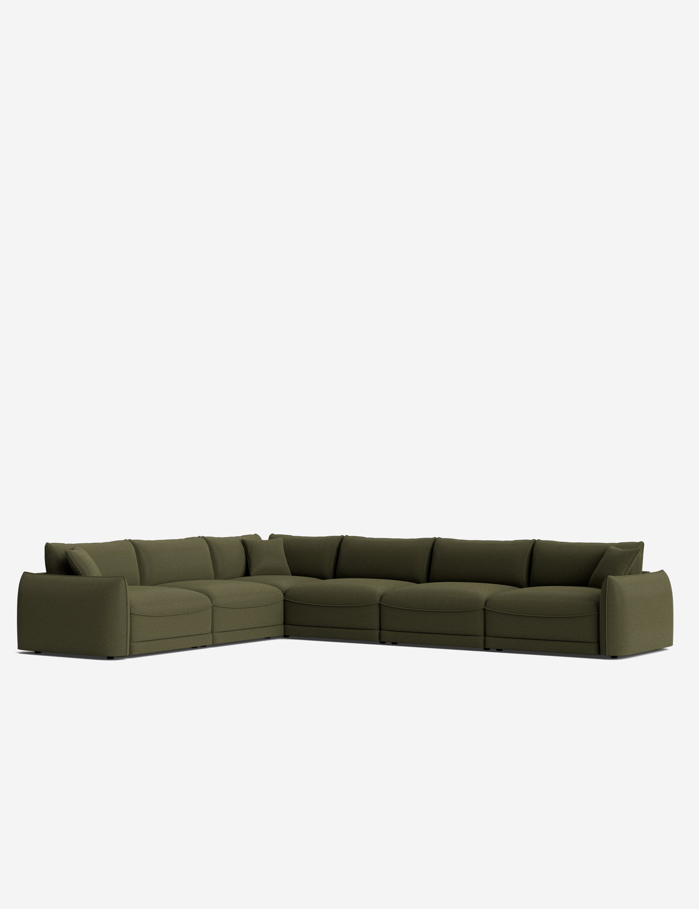 Lulu and Georgia Balmer Modular Corner Sectional Sofa - view 29