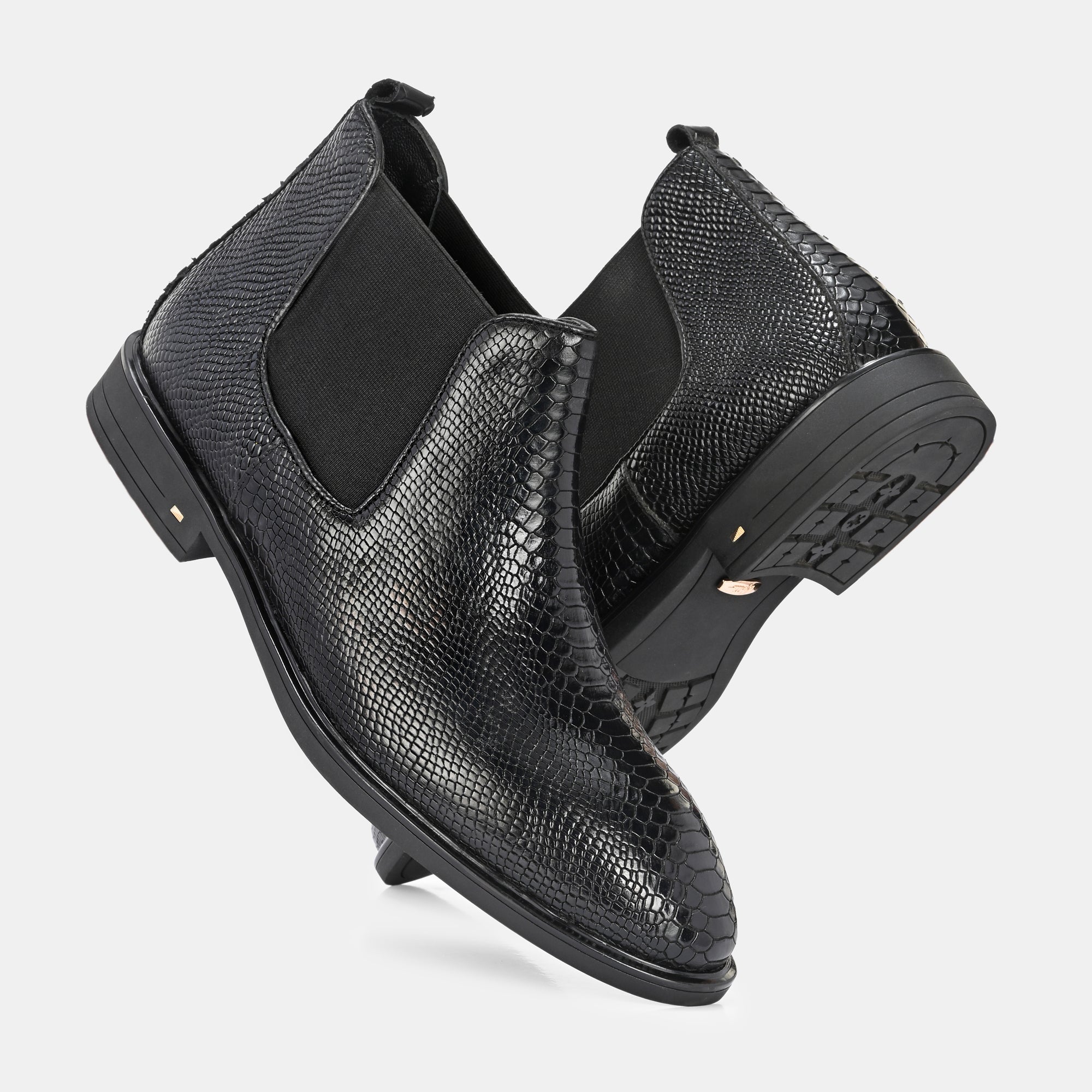 Granada Chelsea Boots by Lafattio – Black