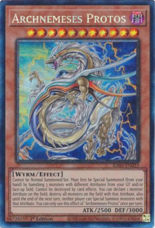 Yu-Gi-Oh! Archnemeses Protos - RA03-EN023 - Prismatic Collector's Rare - 1st Edition