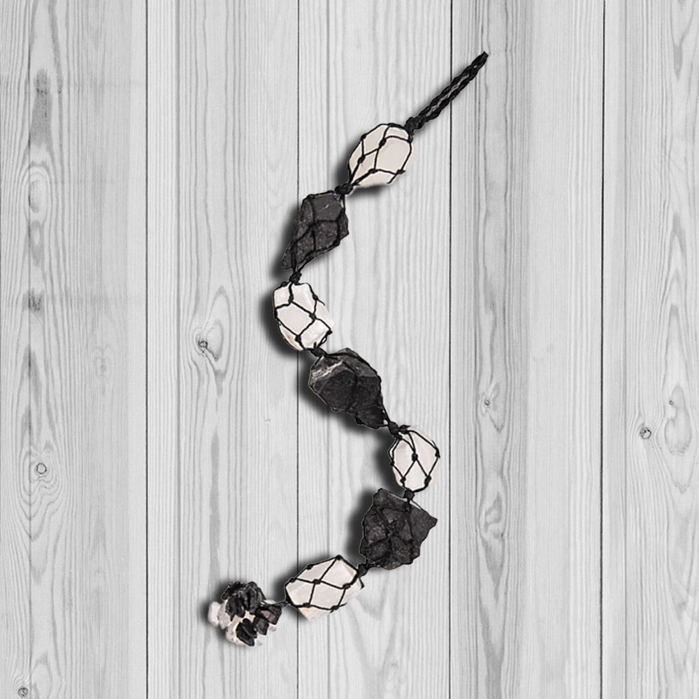 Black tourmaline selenite – Gemsmantra Black Tourmaline & Selenite Tumble