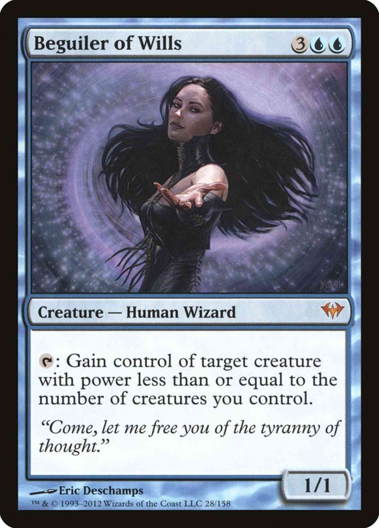 Magic Beguiler of Wills [28] [Dark Ascension] [Non-Foil]