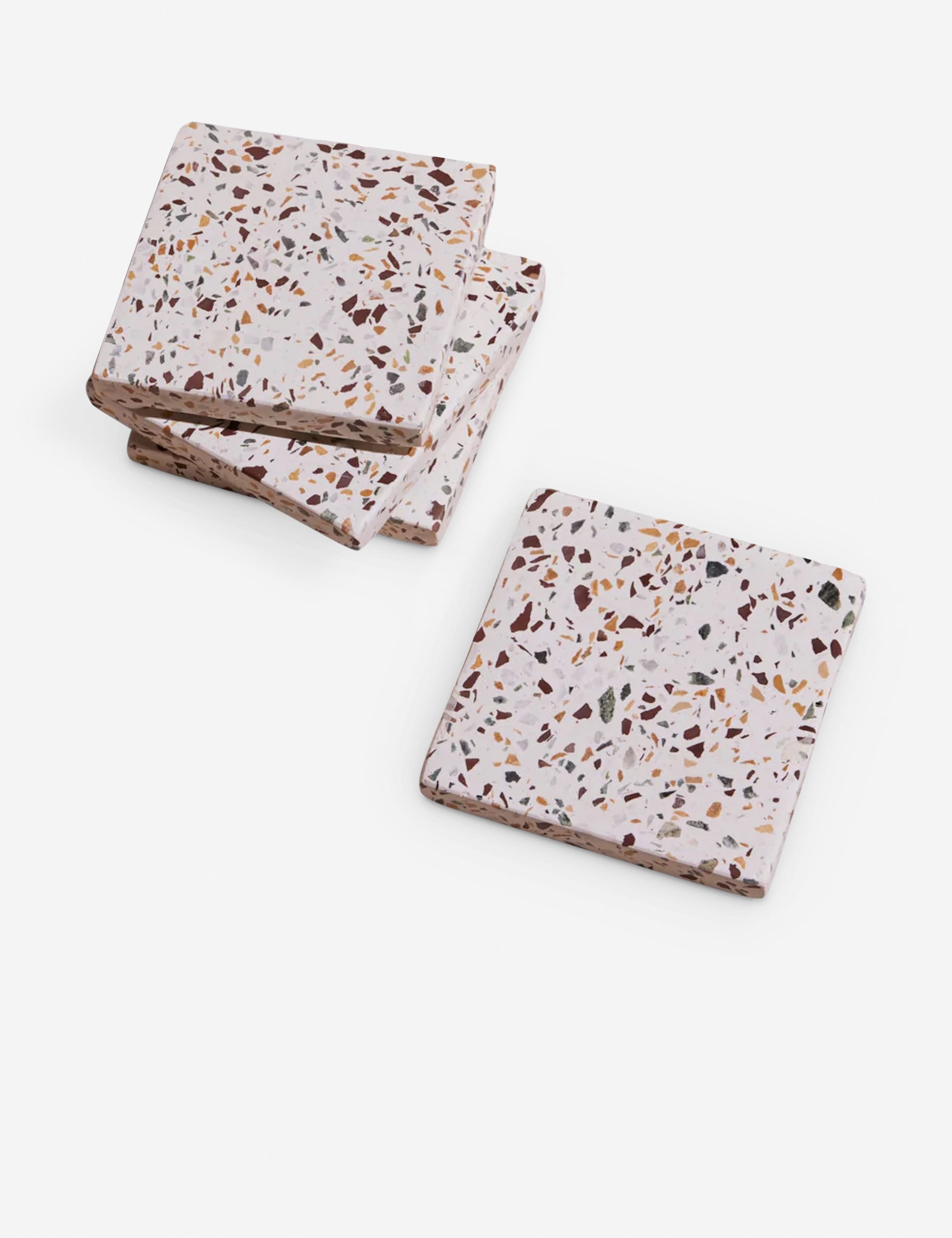 Lulu and Georgia Centro Terrazzo Coasters (Set of 4) by Meso - view 2