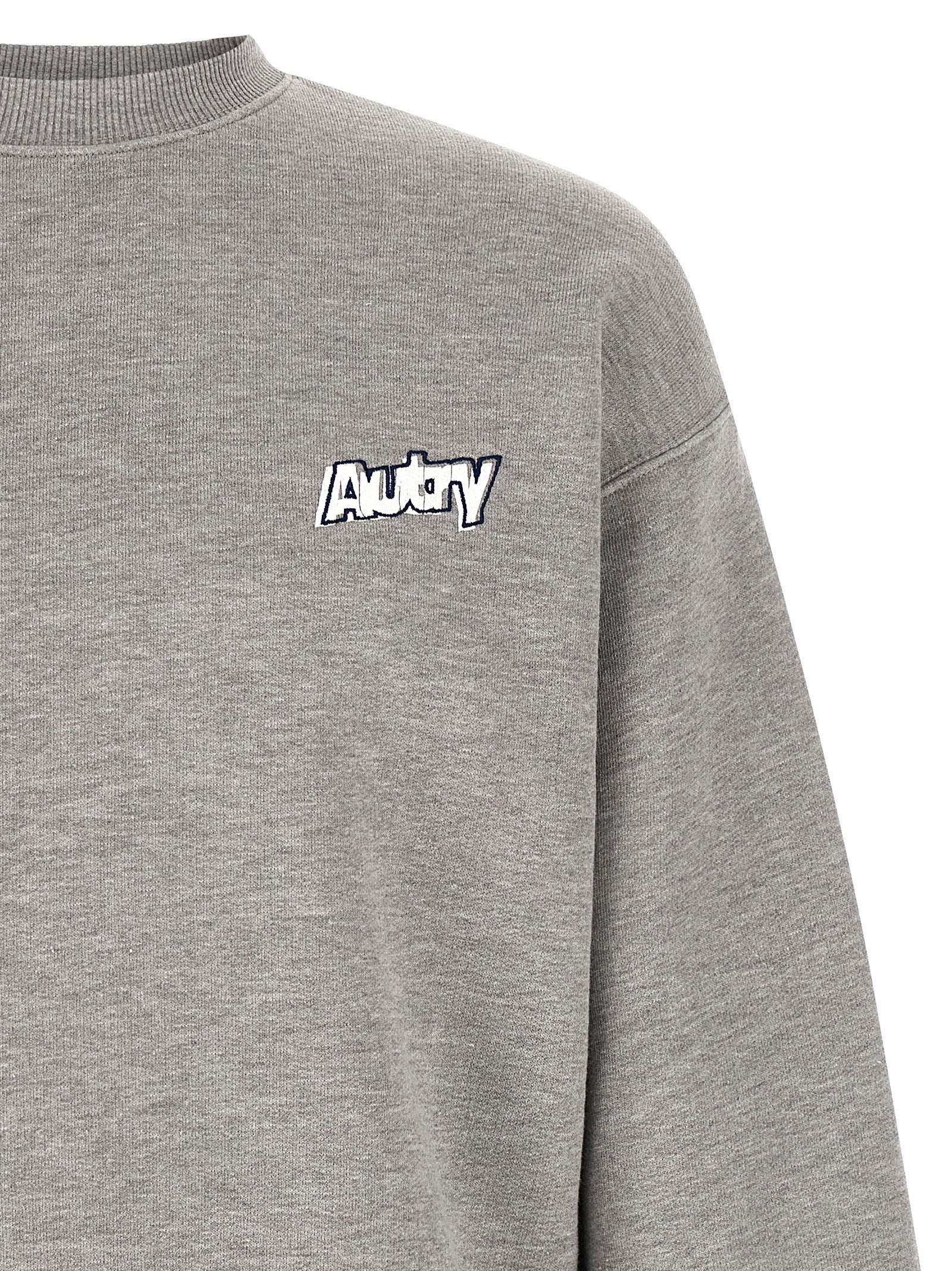 Autry Logo Print Embroidery Sweatshirt - view 3