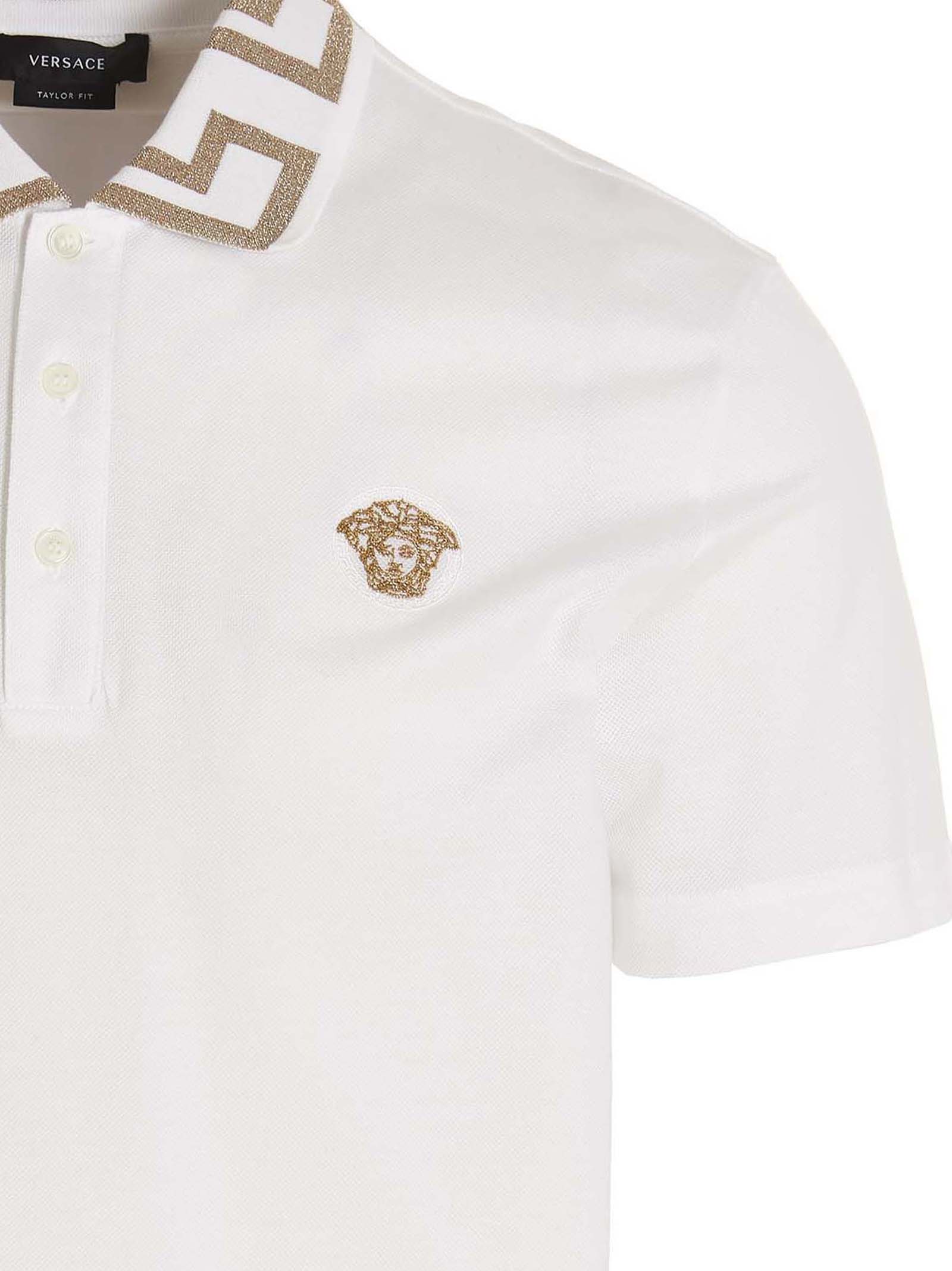 Versace Greca Polo Shirt – 100% cotton - view 3