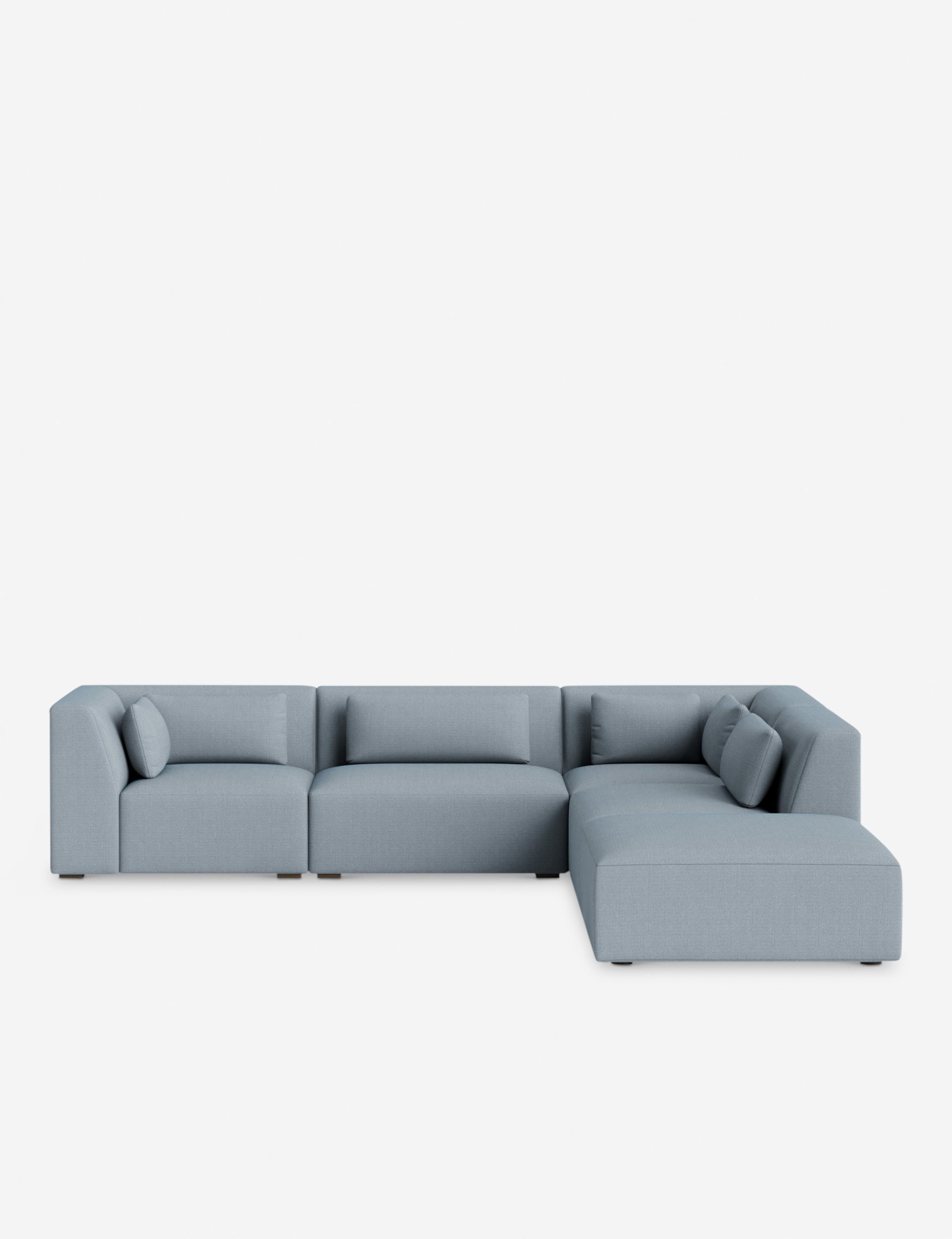 Lulu and Georgia Koh Modular Sectional Sofa With Ottoman - view 36