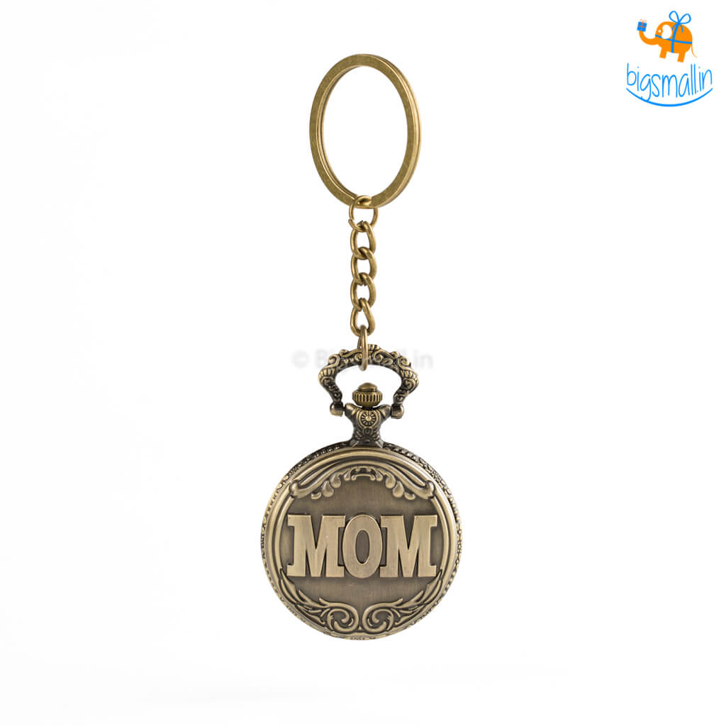 Big Daddy Mom Pocket Watch Keychain – Multi - view 5
