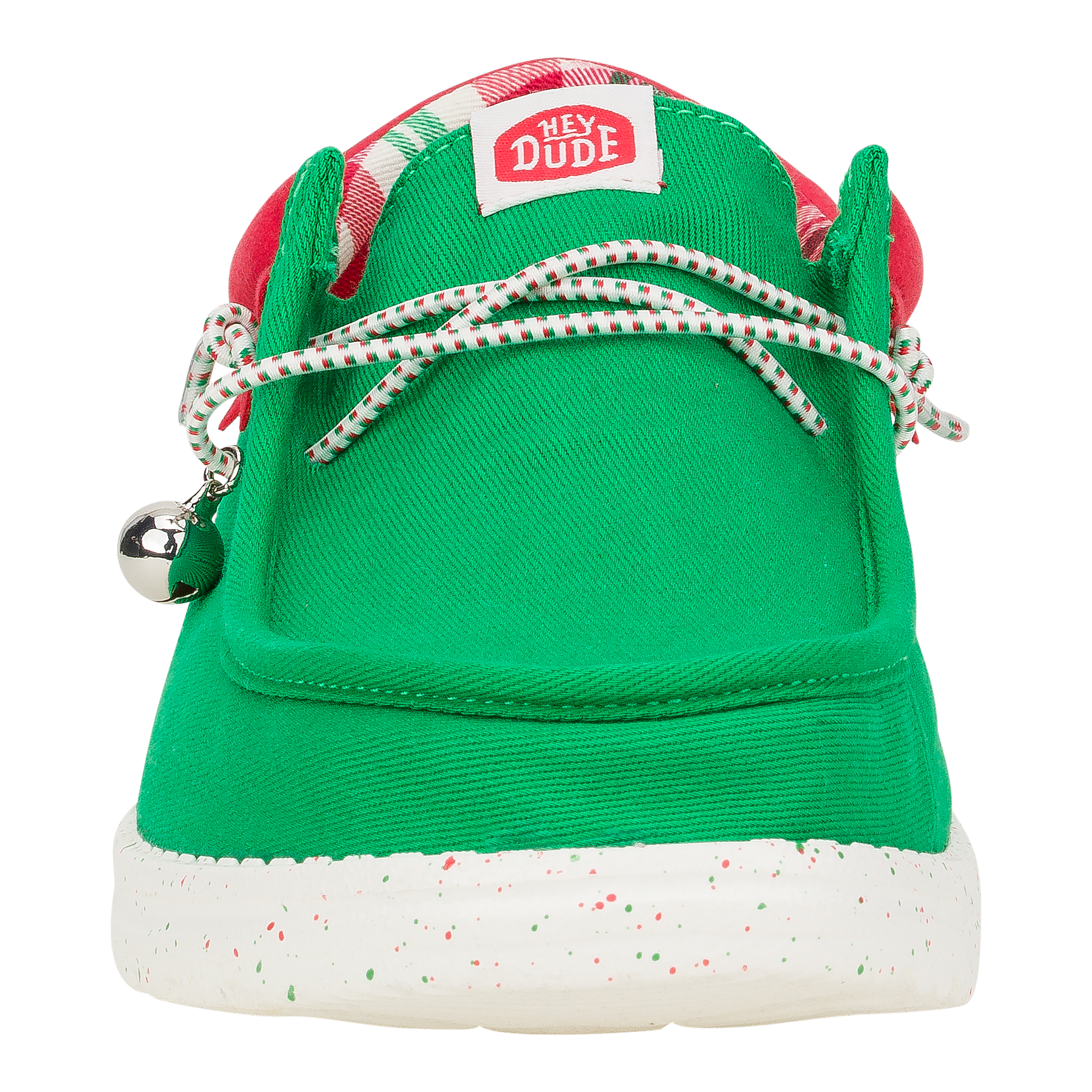 HEYDUDE shoes Wally Holiday Elf - Green/Red – Men's - view 4