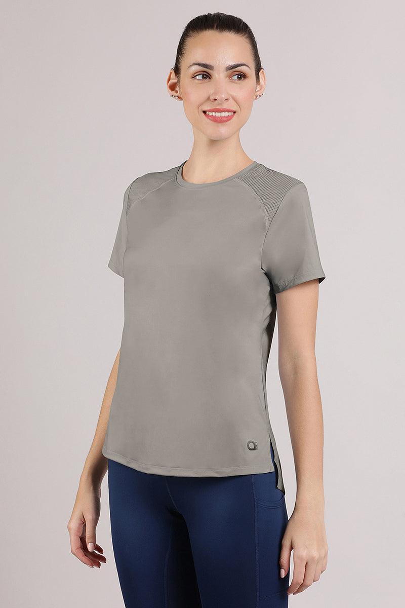Amante Energize Active Tee - Ultimate Grey - view 2