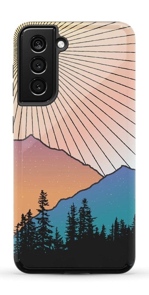 Casetry Golden Hour | Mountain Sunset Samsung Case - view 34