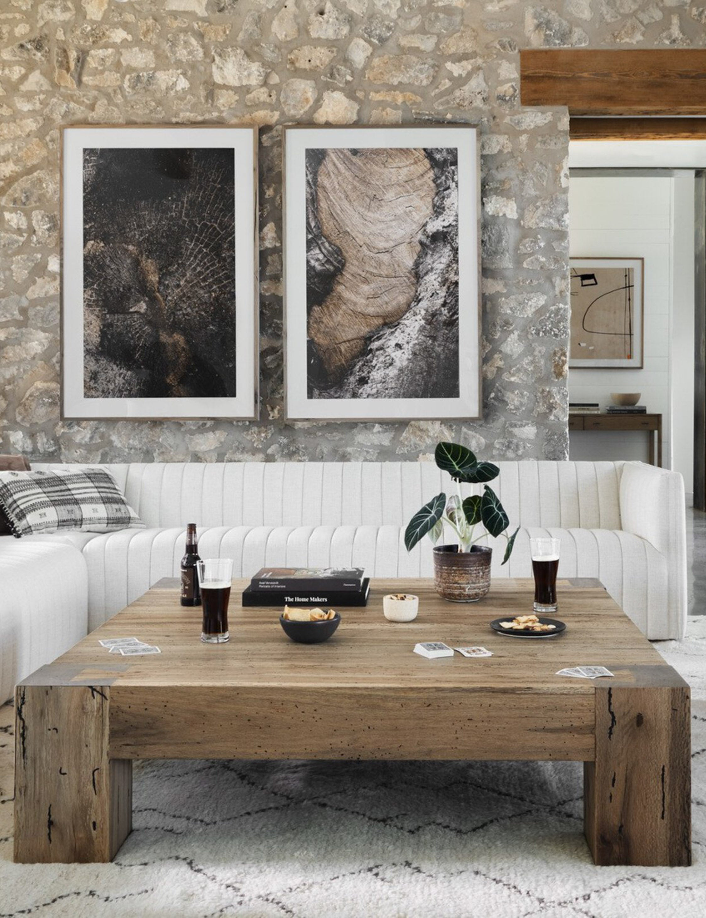 Lulu and Georgia Bevan Square Coffee Table – Natural - view 2