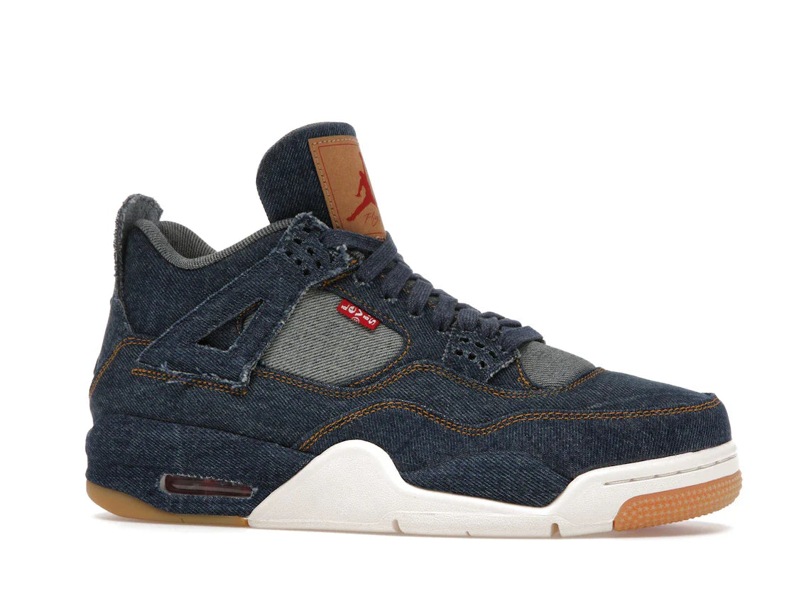 Nike Air Jordan 4 'LEVIS Denim' – Blue - view 2