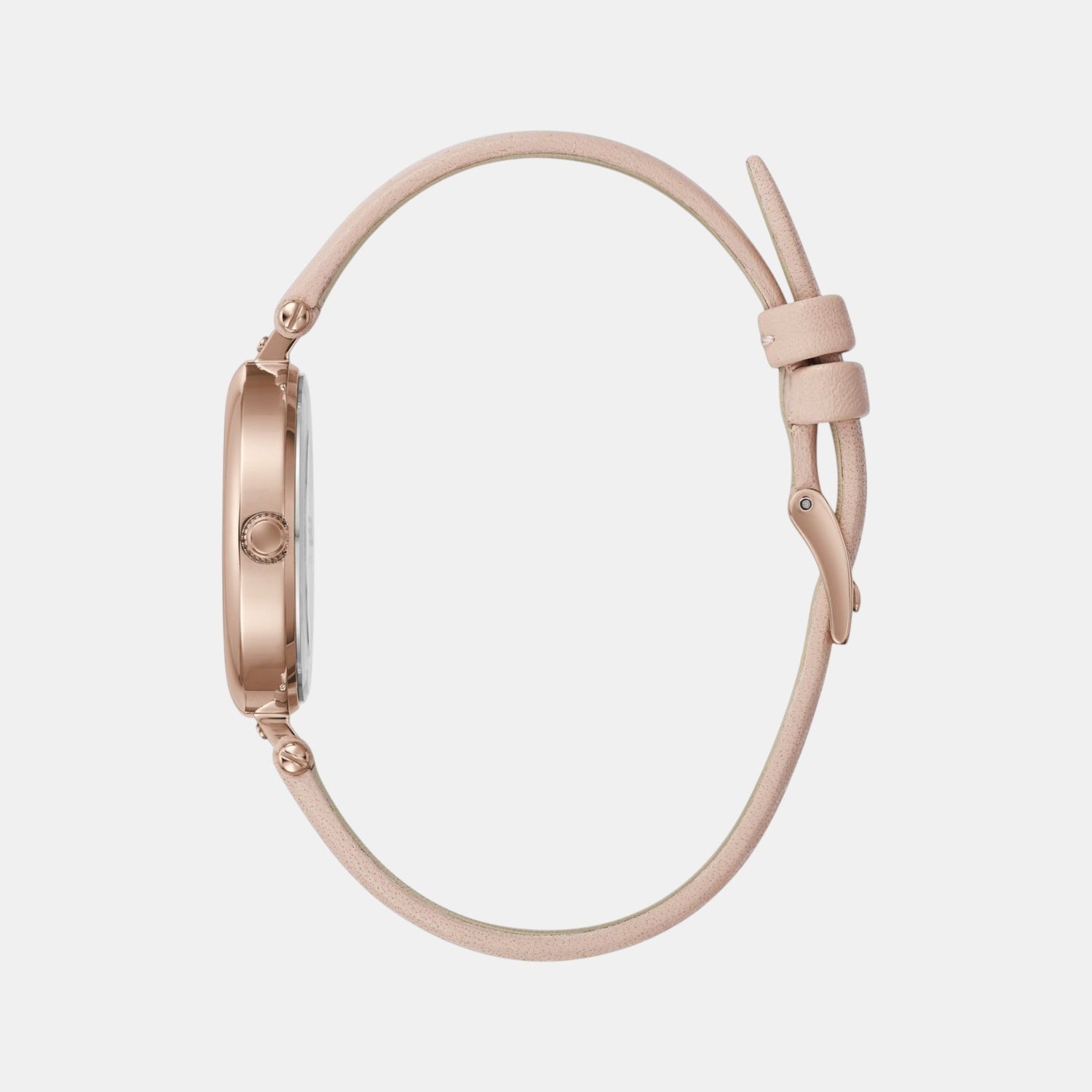 Furla New Pin Women Quartz Rose Gold Dial Analog Leather Watch WW00018004L3 - view 5