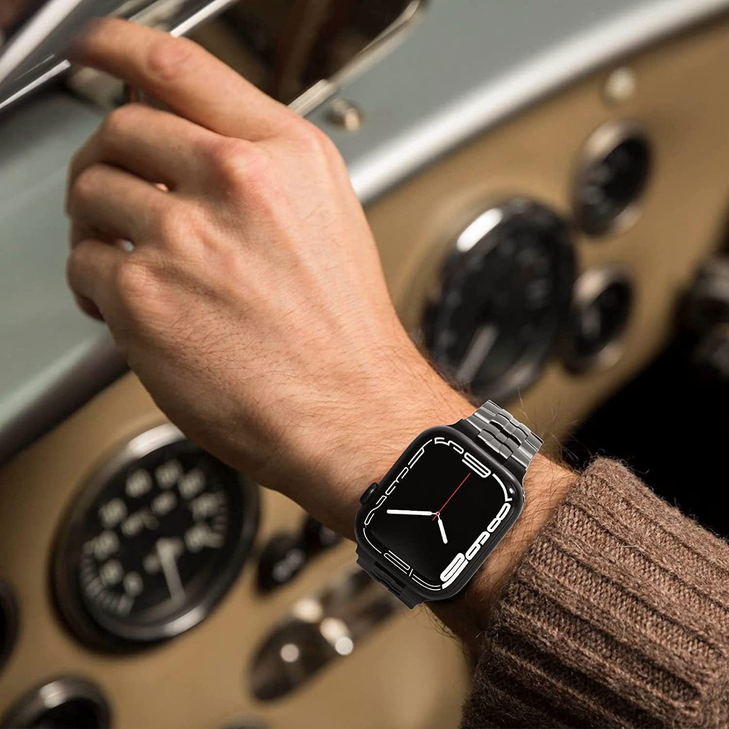 Million Cases Luxury Interwoven Metal Strap for Apple Watch - view 22