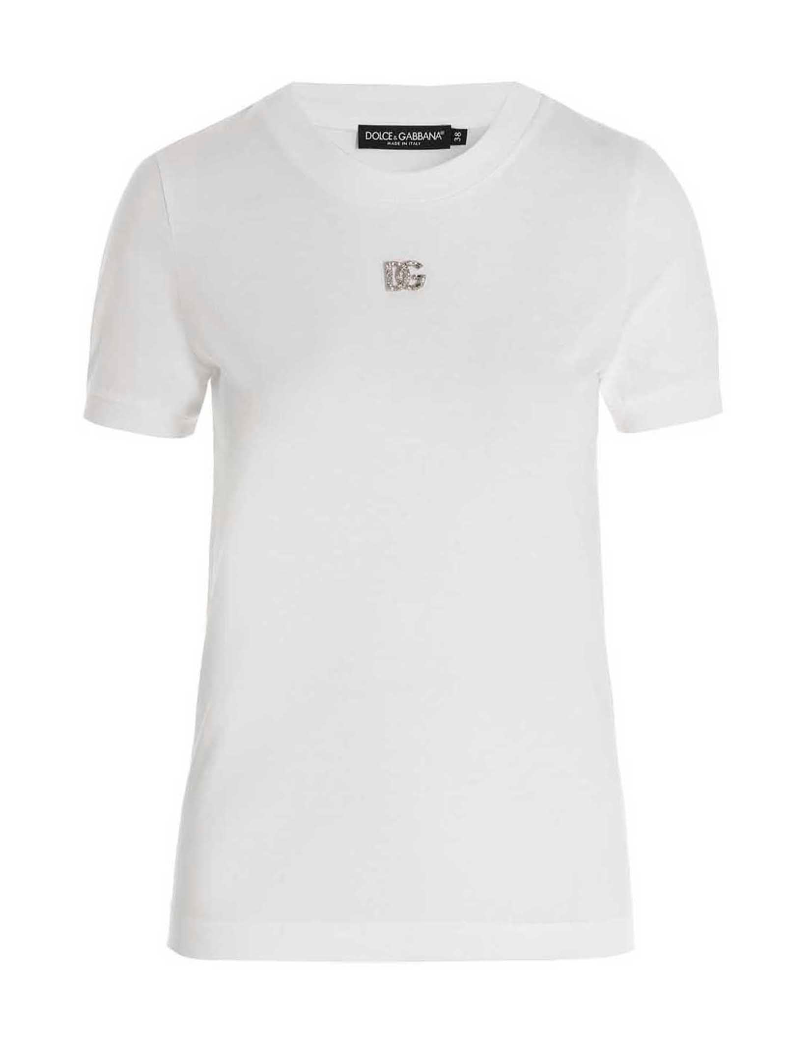 Dolce & Gabbana Logo T-shirt – 100% cotton