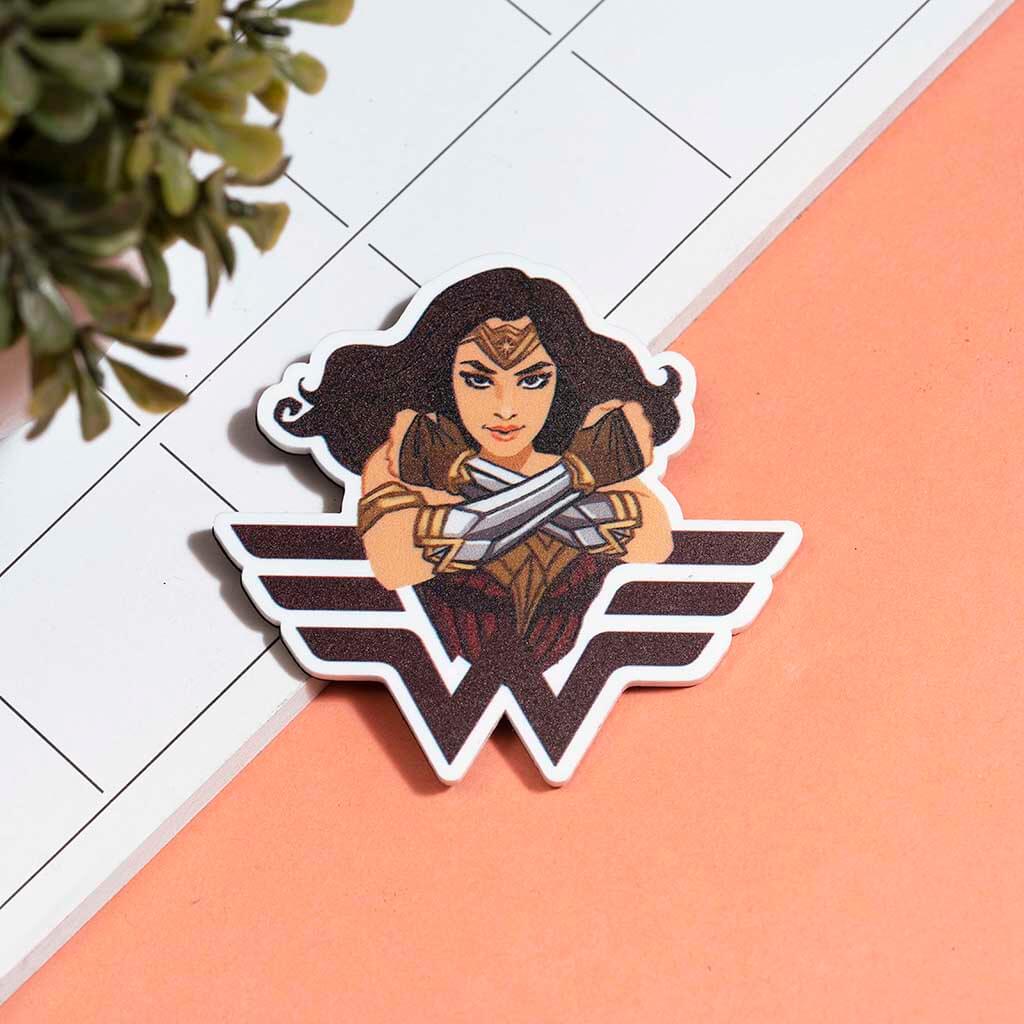 Bigsmall_cc Wonder Woman Fridge Magnet