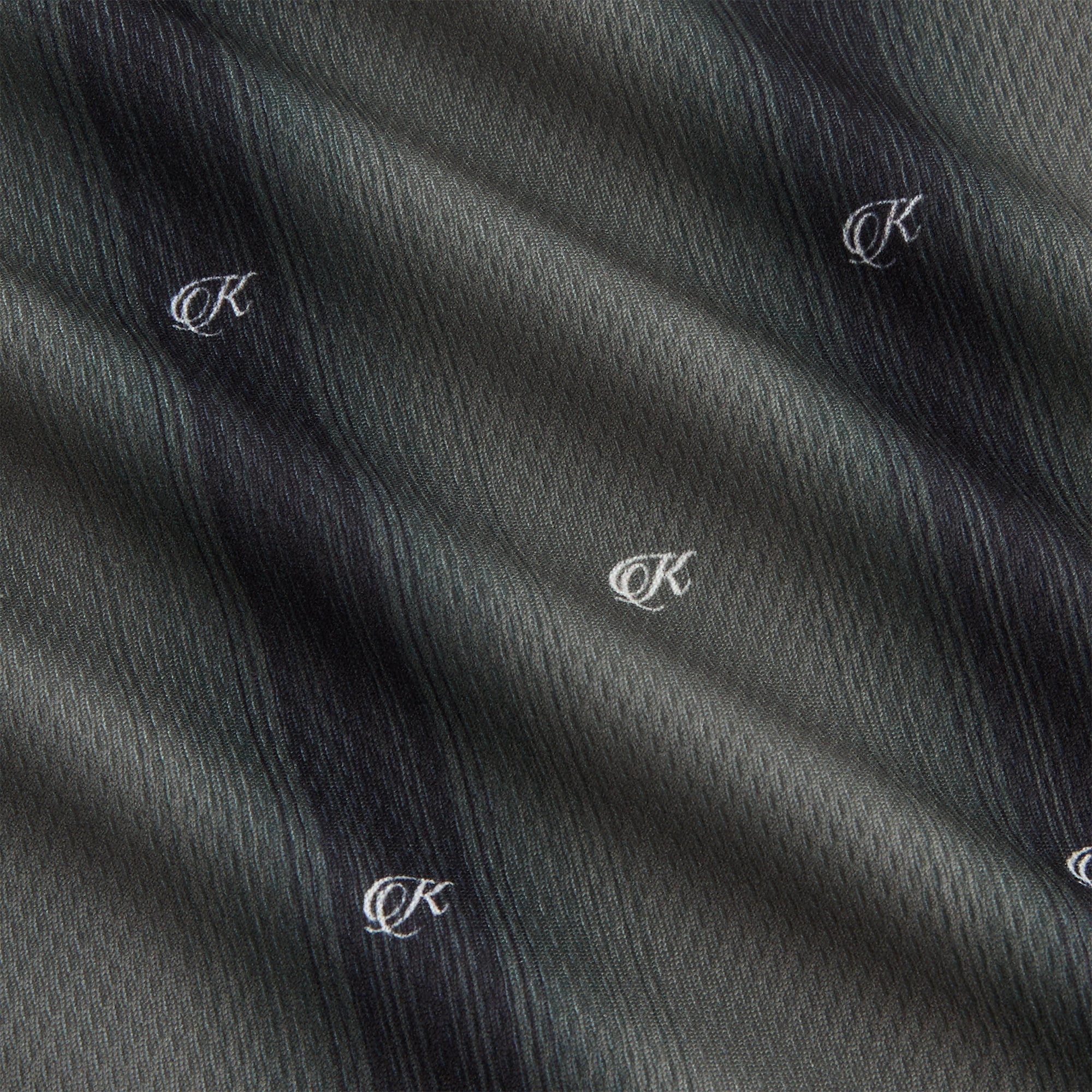 Kith Women Ridley Polo Monogram Long Sleeve Jersey - Black - view 5