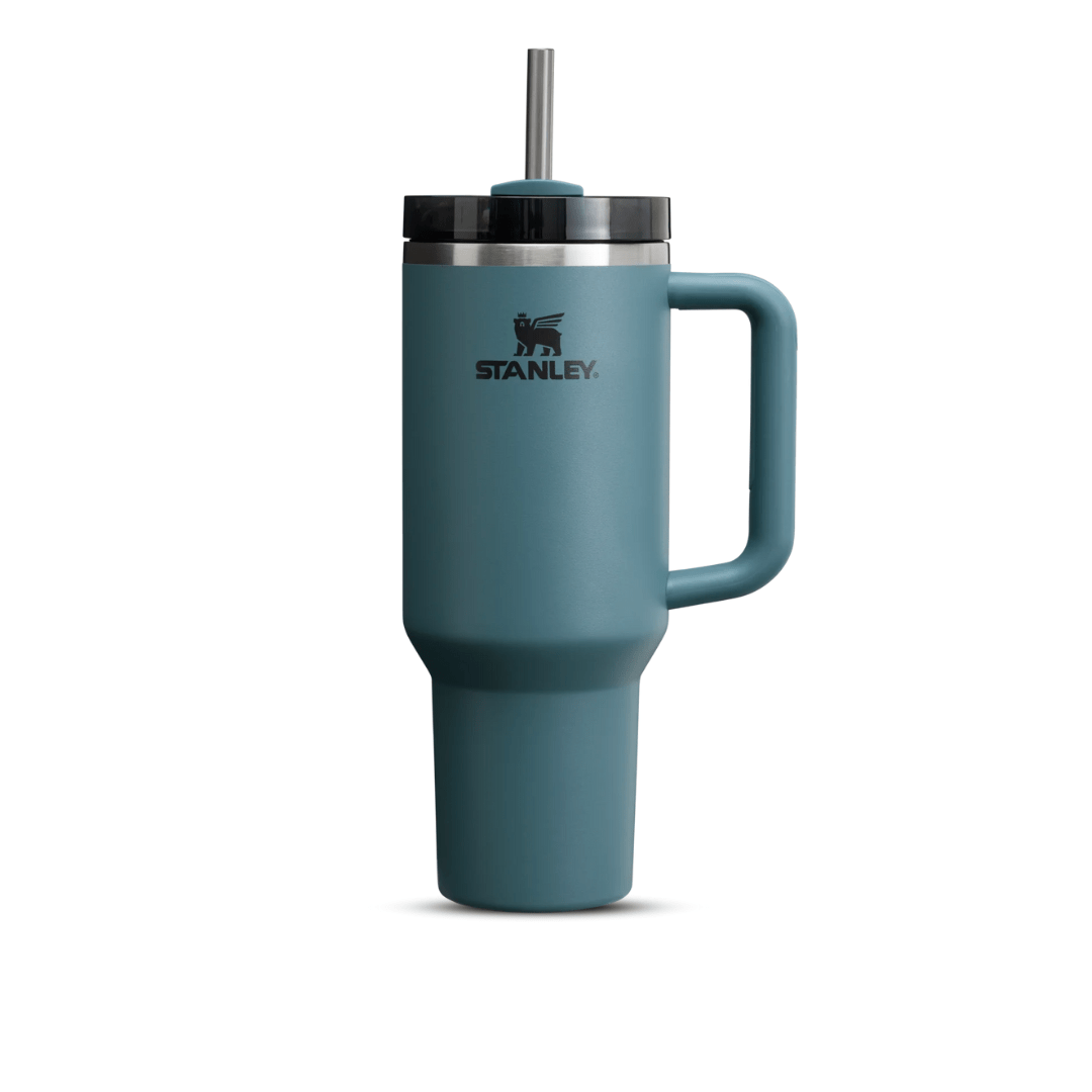 HYPE ELIXIR Stanley Quencher H2.0 FlowState™ Tumbler | 40 OZ Blue Spruce