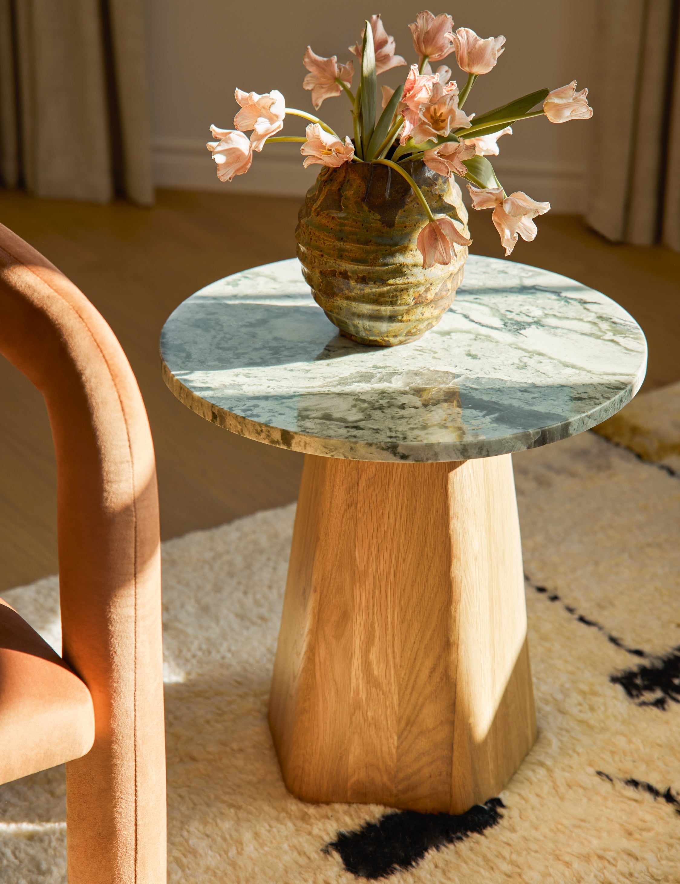 Lulu and Georgia Hendel Round Side Table - view 3