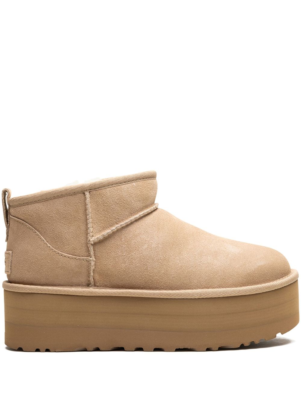 UGG Classic Ultra Mini Platform Boots – Suede 100%