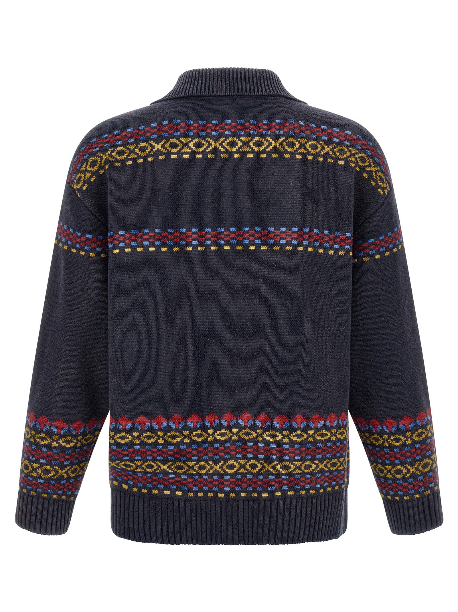 Found Isles Cardigan With Intarsia – 60% cotton 40% acrylic - view 2