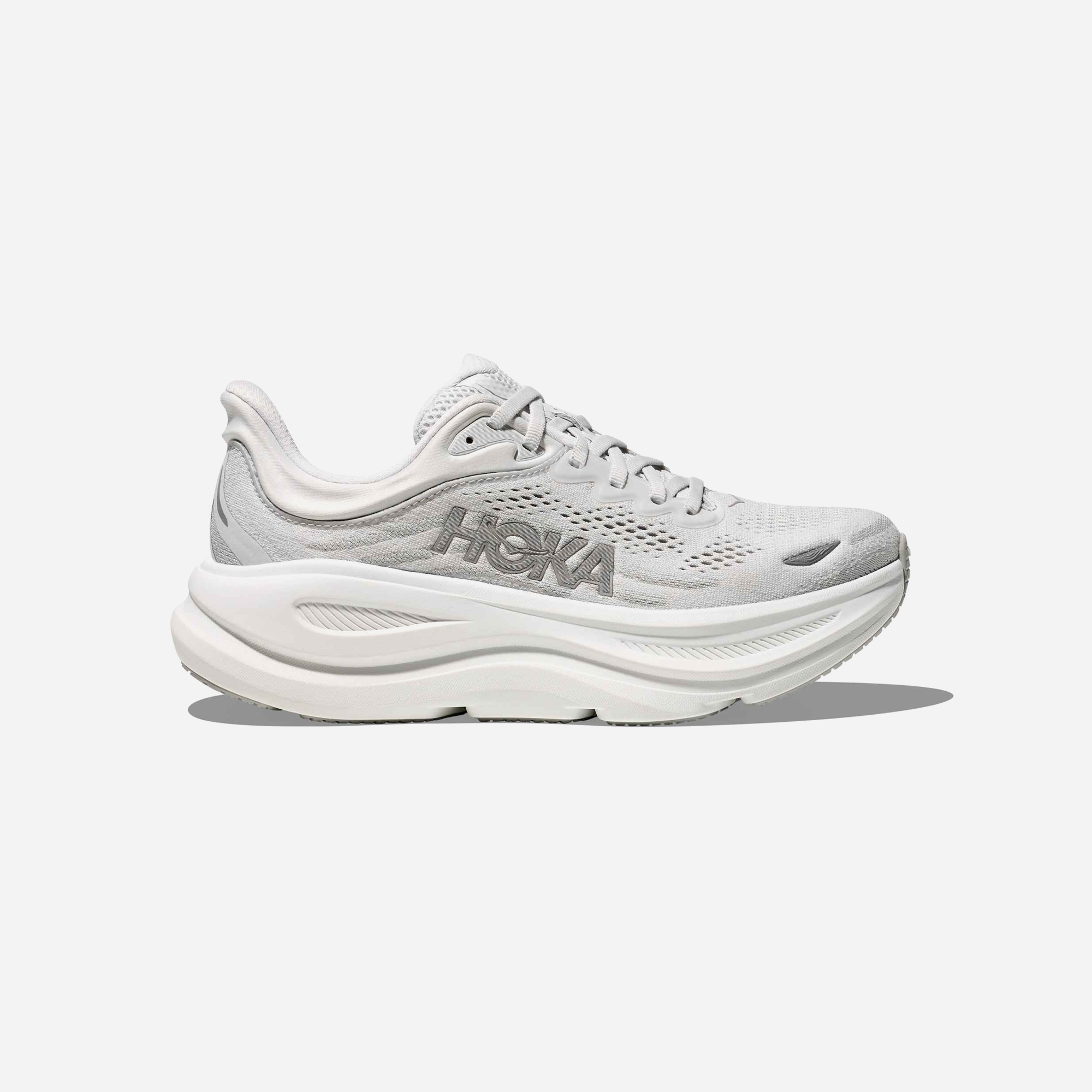 Hoka Bondi 9 Stardust Silver Regular WMNS