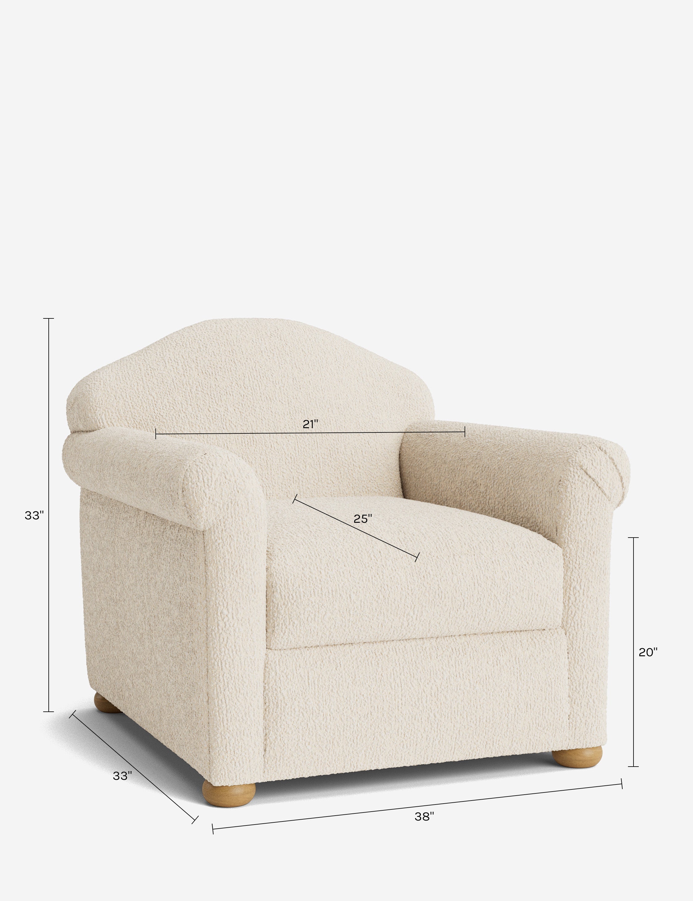 Lulu and Georgia Emera Accent Chair - view 49