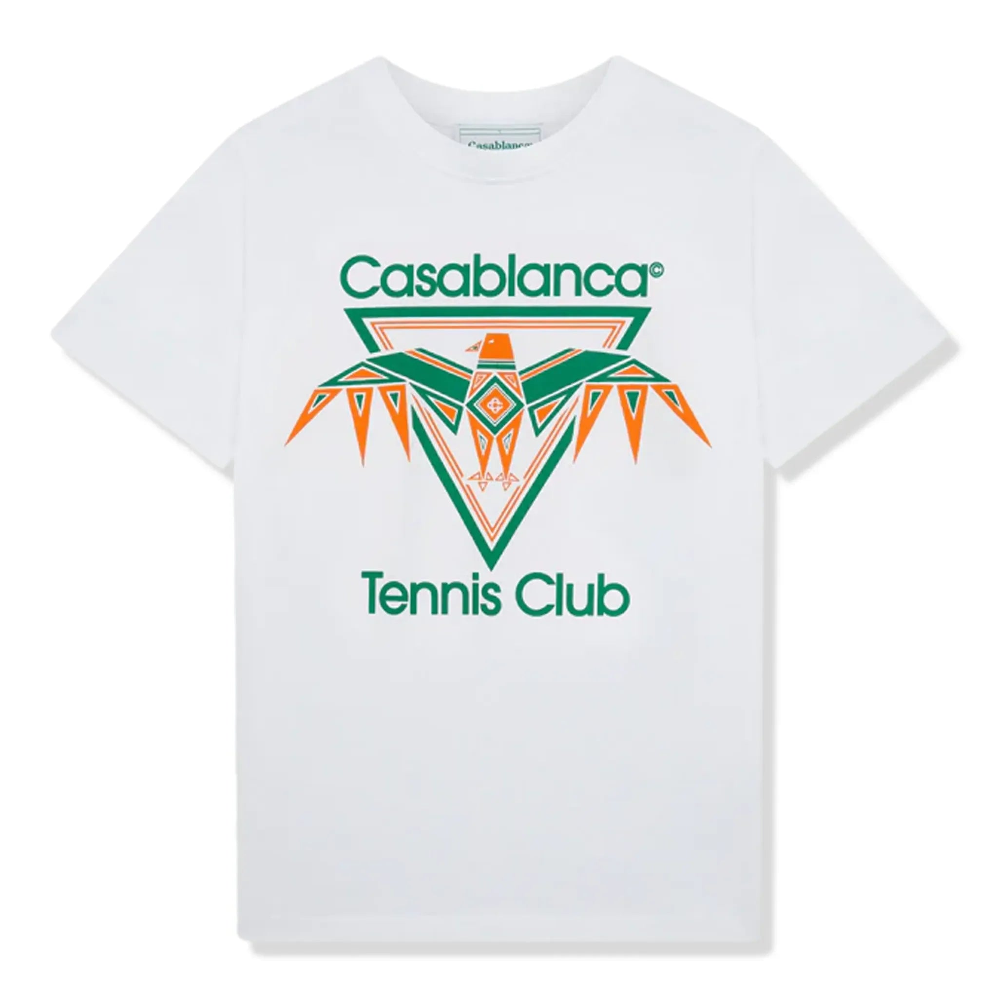 Casablanca Playful Eagle White T-Shirt