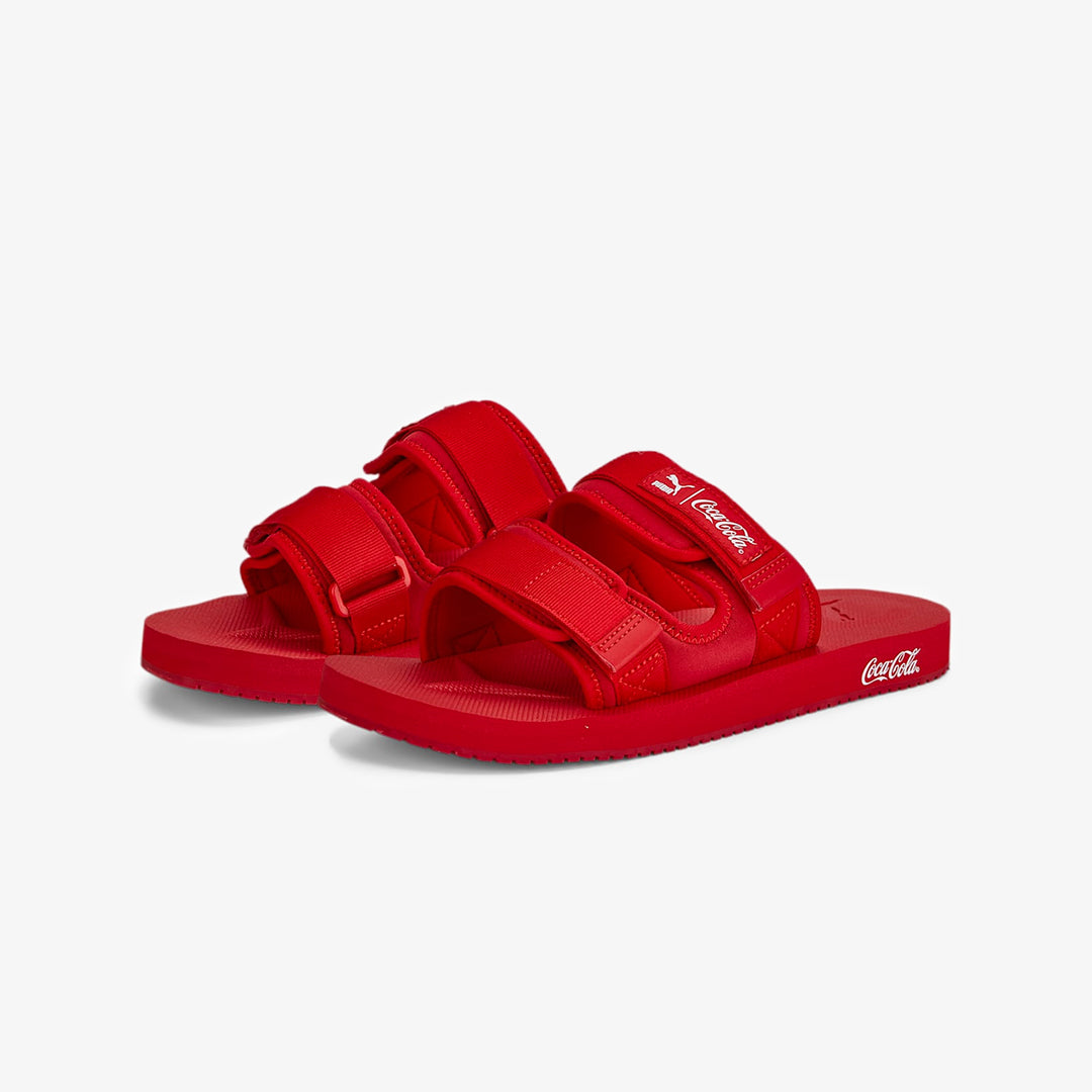 Puma | PUMA x COCA-COLA WILO SANDALS { RED