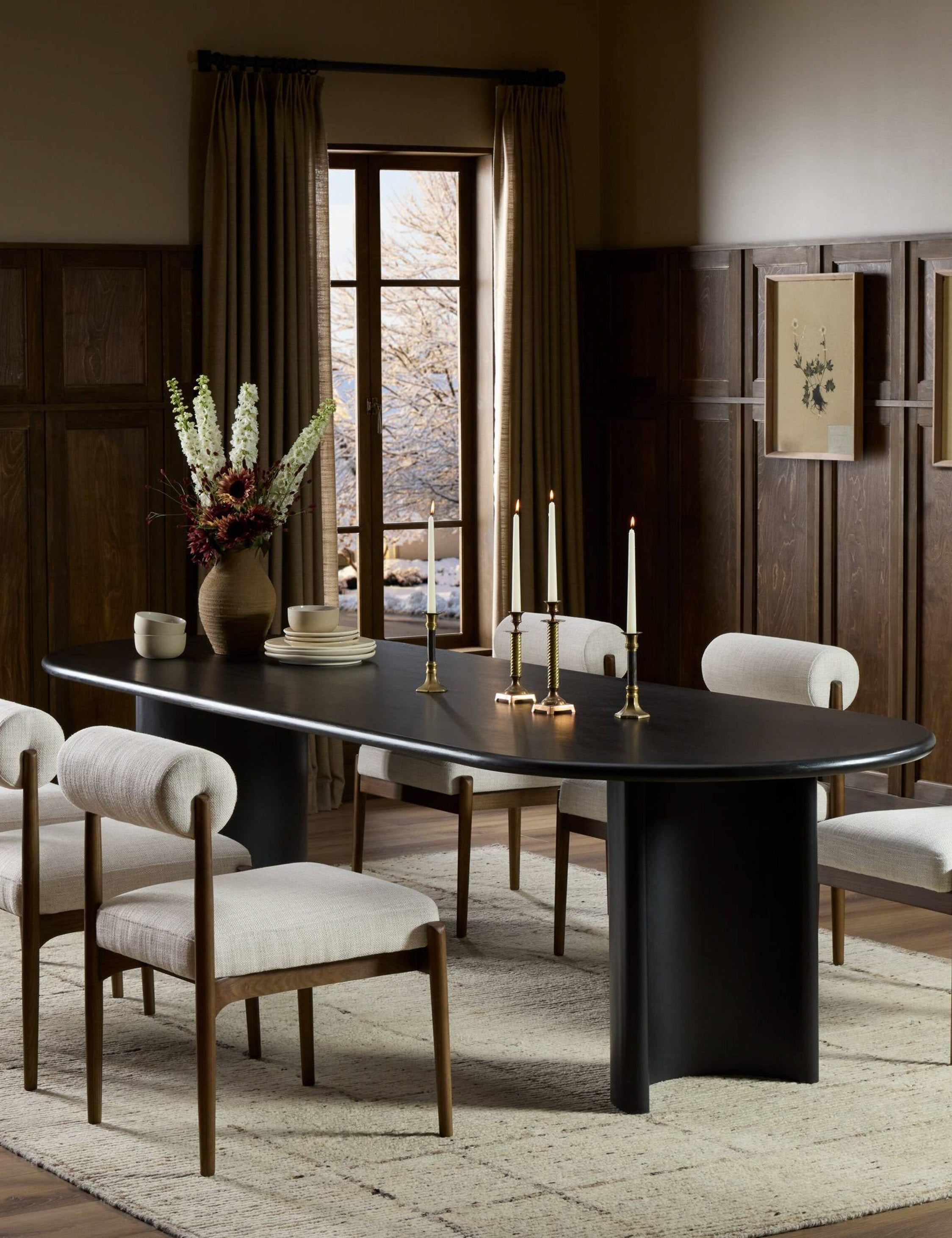 Lulu and Georgia Gilda Oval Dining Table - view 35
