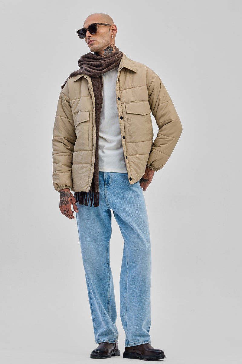 SNITCH Beige Double Pocket Jacket - view 6