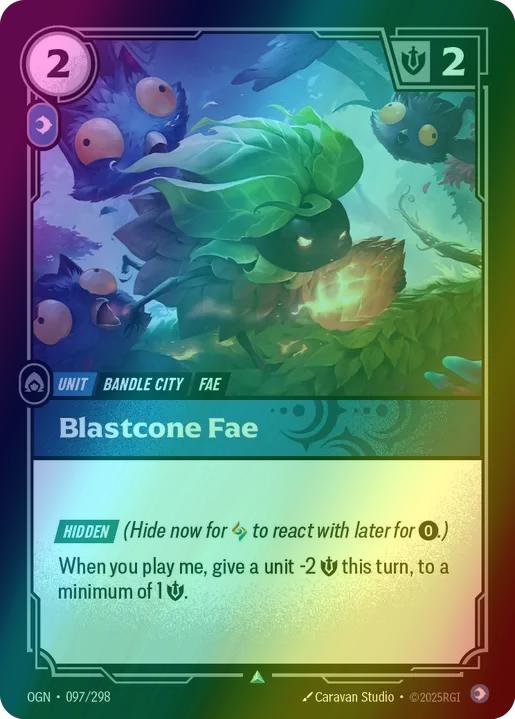 298 origins foil – Riftbound Blastcone Fae - 097/298 [Origins] [Foil]