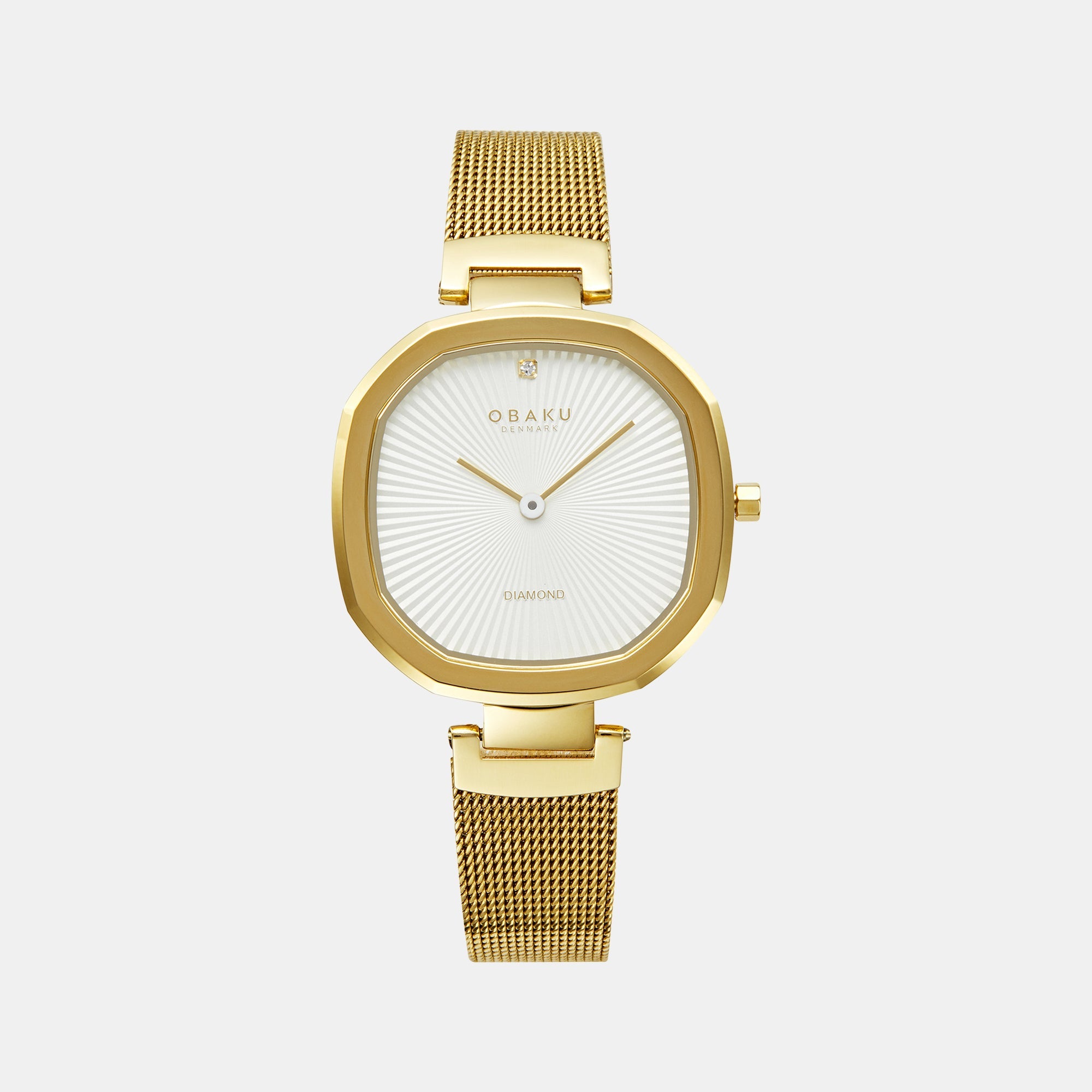 Obaku Brilliant Women Quartz Silver Dial Analog Stainless Steel Watch V277LXGIMG