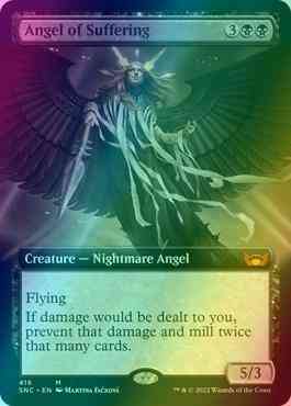 Magic Angel of Suffering [416] [Extended Art] [Streets of New Capenna] [Foil]
