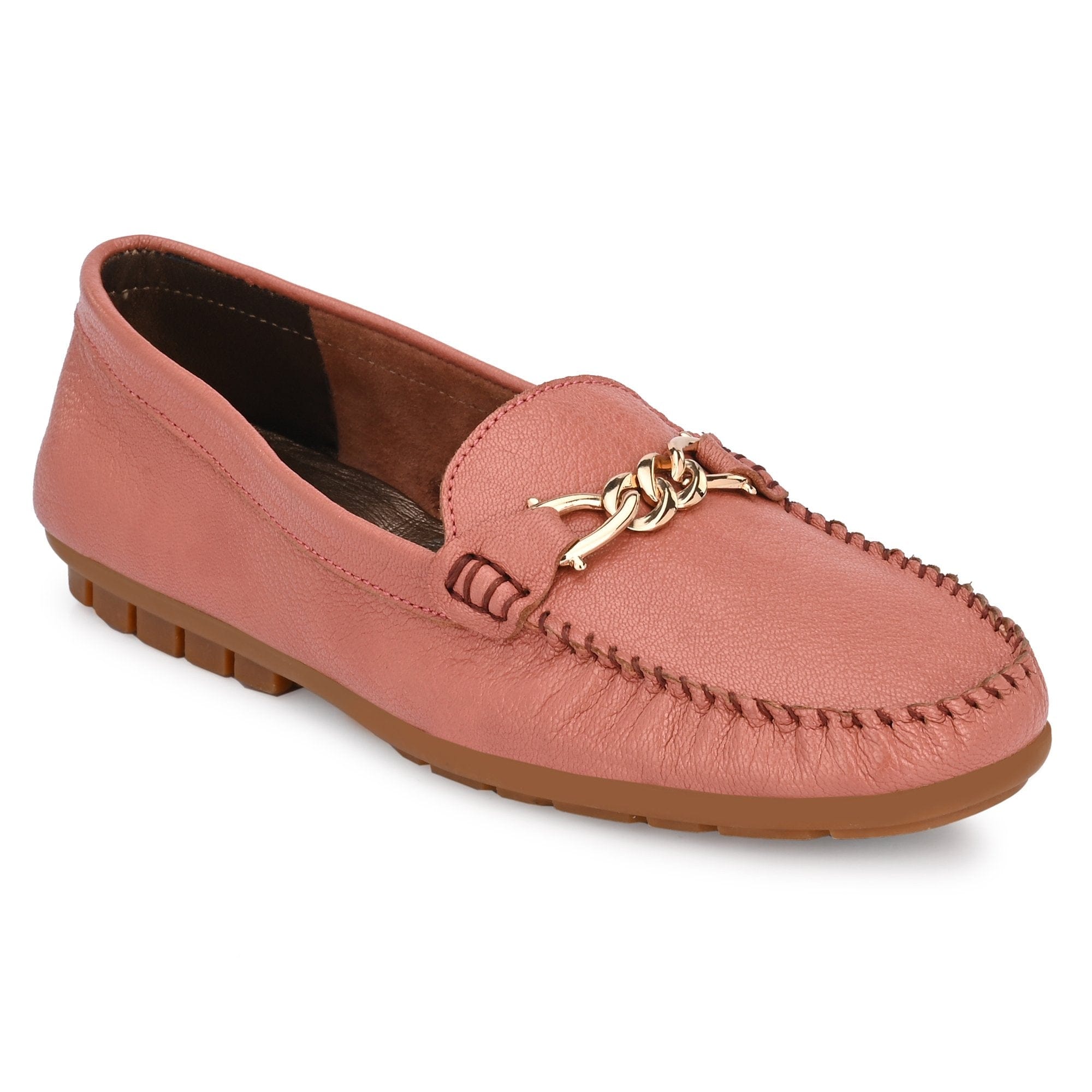 egoss-shoes Buckled Loafers For Women by Lady Boss