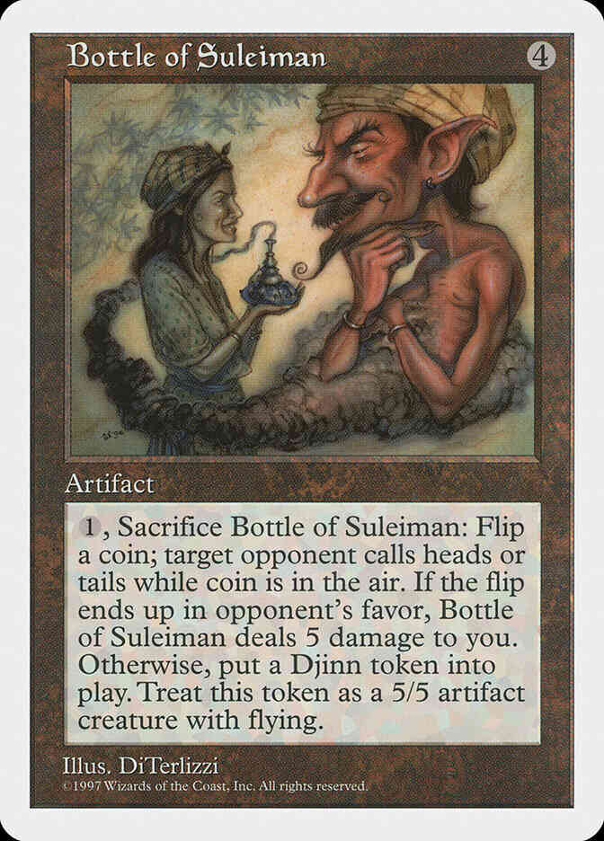 Magic Bottle of Suleiman [354] [Fifth Edition] [Non-Foil]
